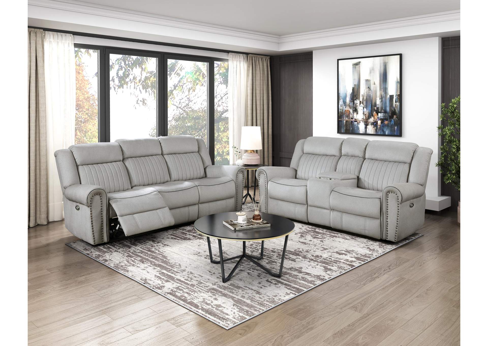 Brennen Power Double Reclining Sofa image 4