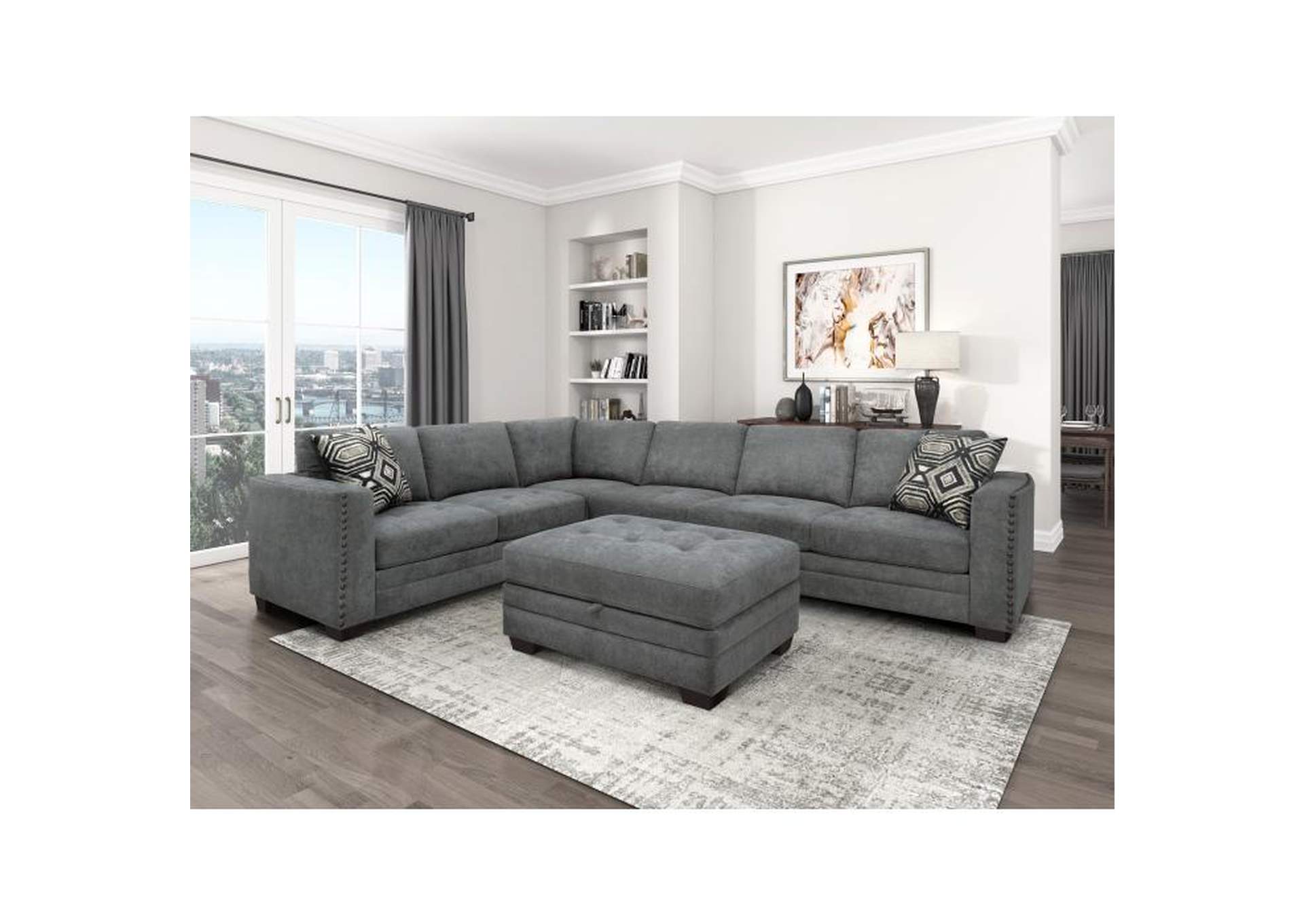 Sidney Storage Ottoman image 5