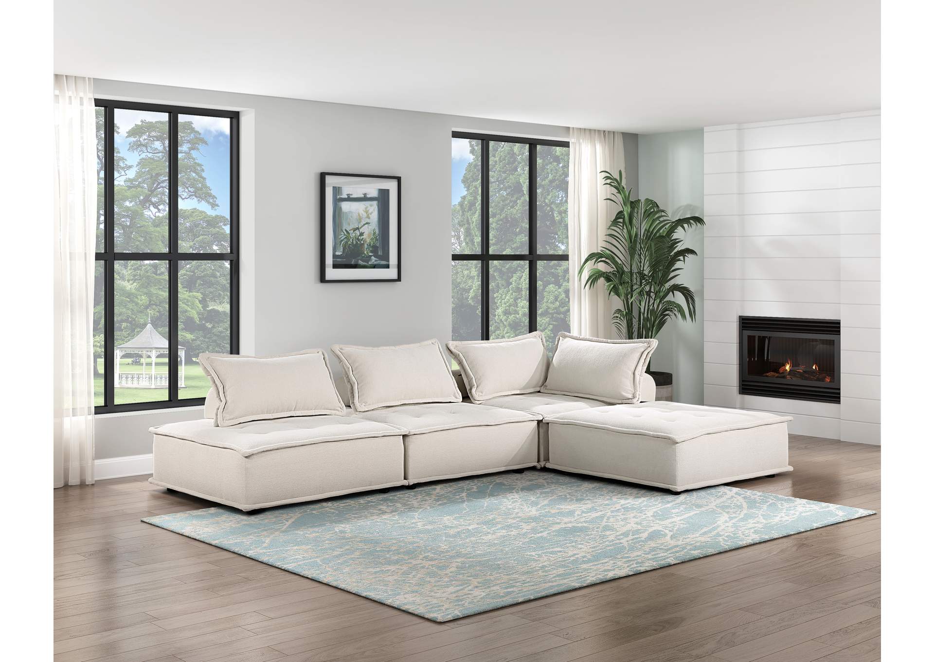 Inman Modular Accent Chair image 3