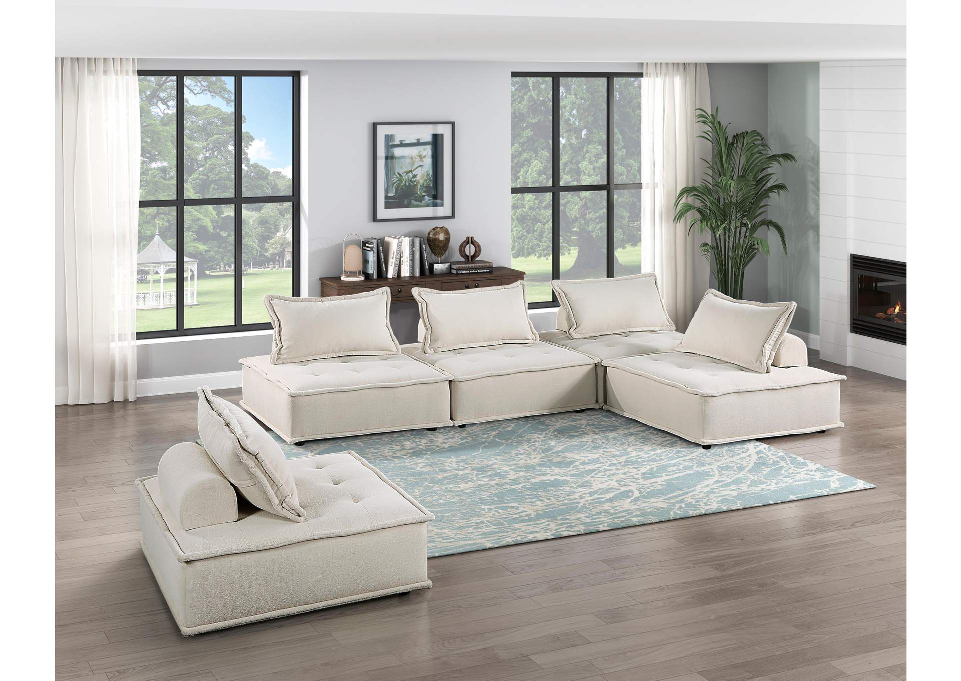 Inman Modular Accent Chair image 5