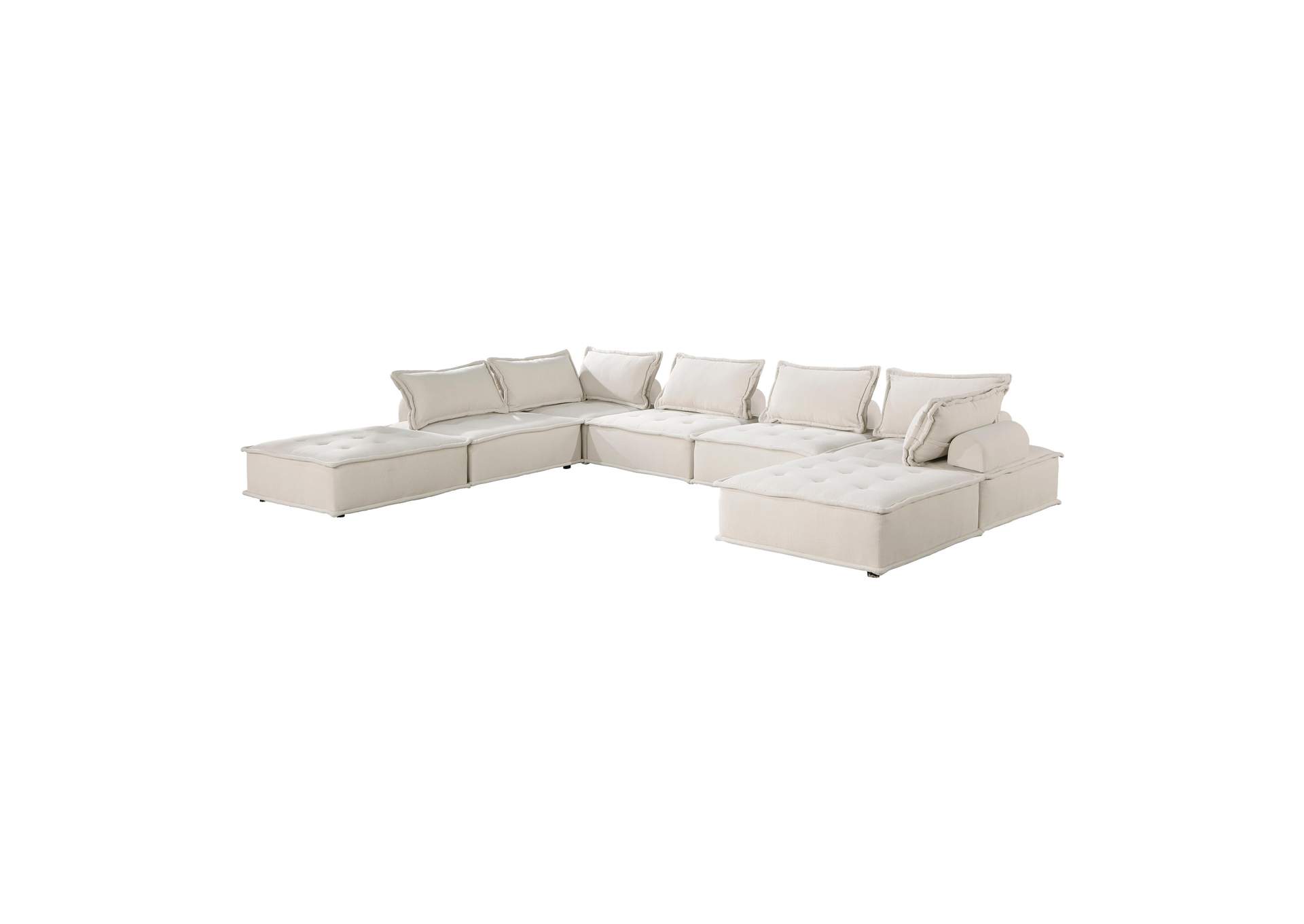 Inman 7-Piece Modular Sectional image 1