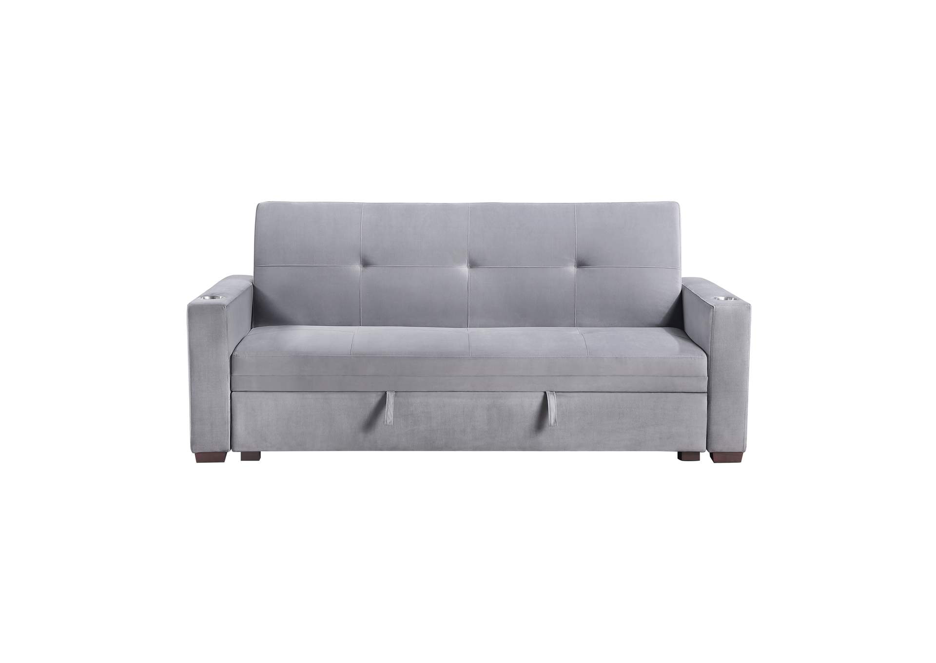 Grady Convertible Sofa with Hidden Storage, Cup Holders and Charging Ports image 3