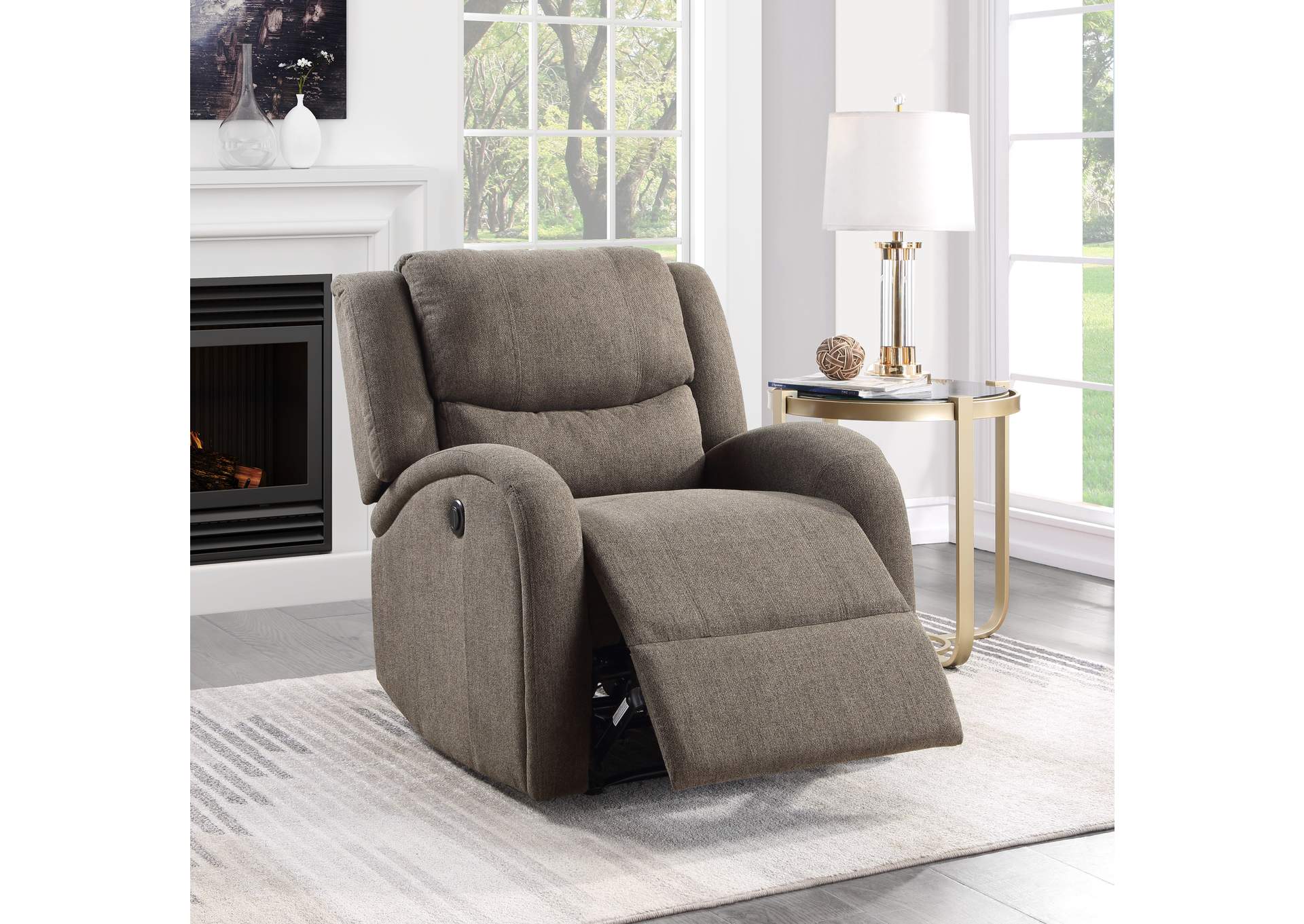 Foxcroft Power Reclining Chair image 3