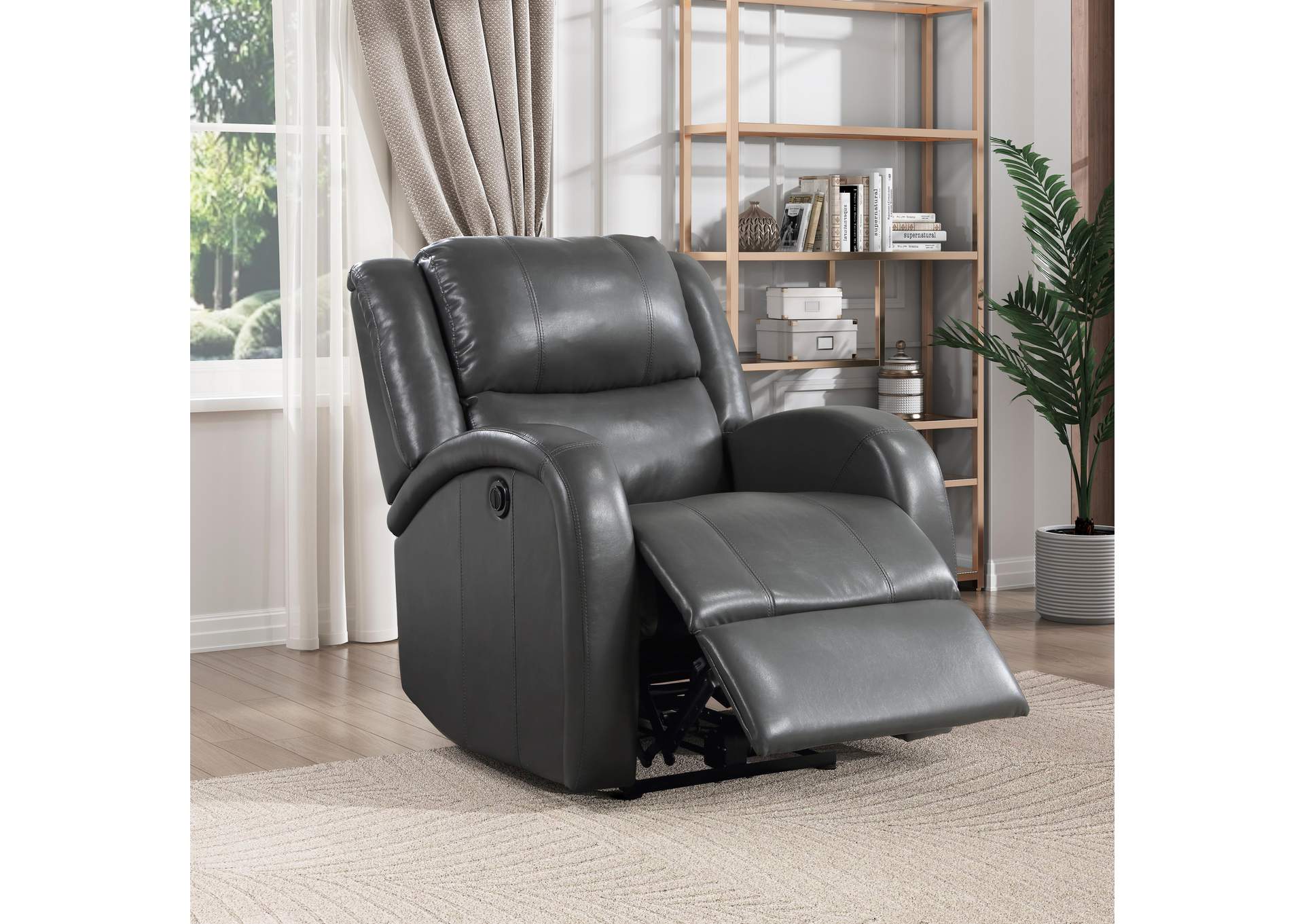 Foxcroft Power Reclining Chair image 3