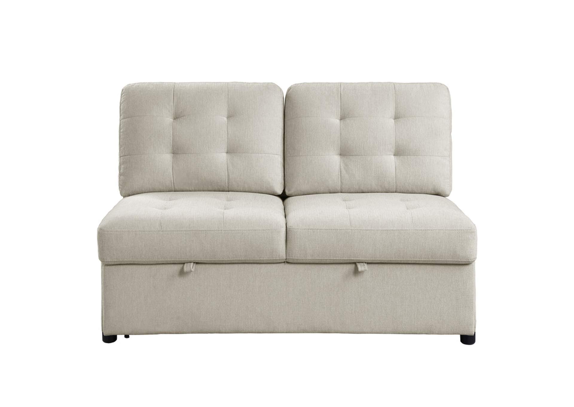 Logansport 4-Piece Sectional with Pull-out Bed and Pull-out Ottoman image 4