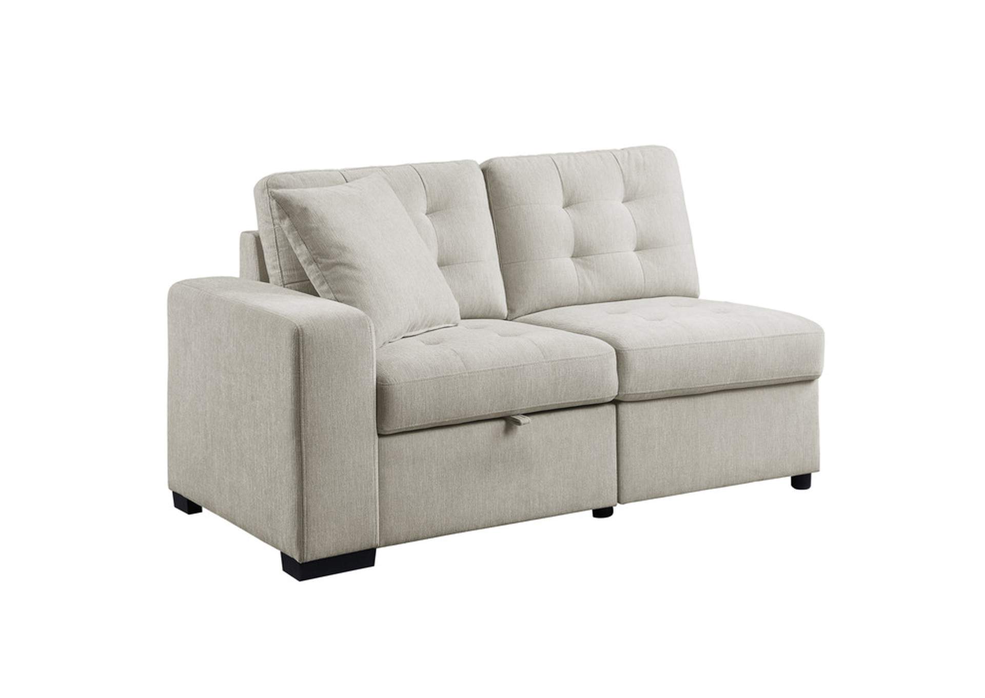 Logansport 2-Piece Sectional with Pull-out Ottoman image 3