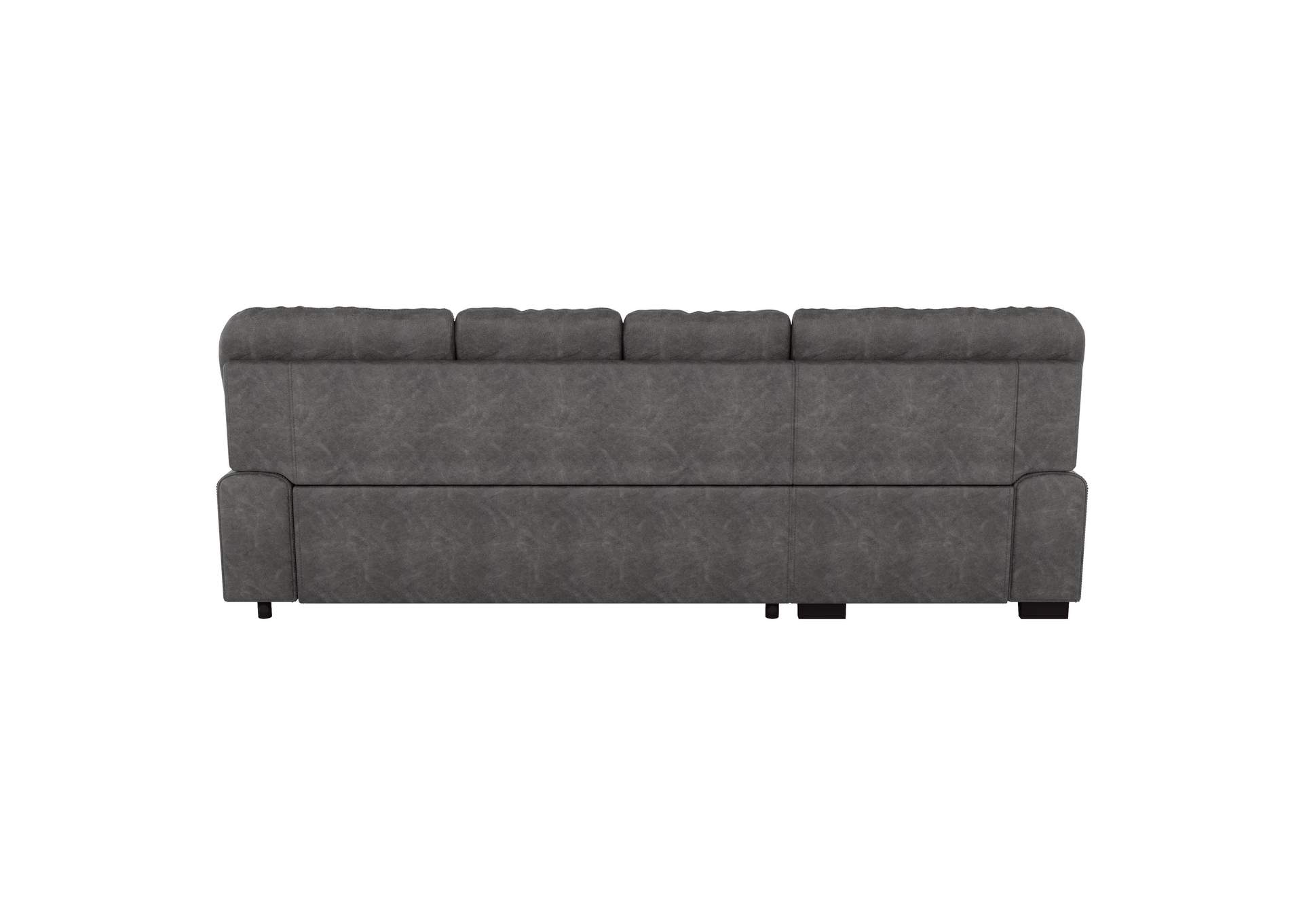 Michigan 2-Piece Sectional with Pull-out Bed and Left Chaise with Hidden Storage image 6