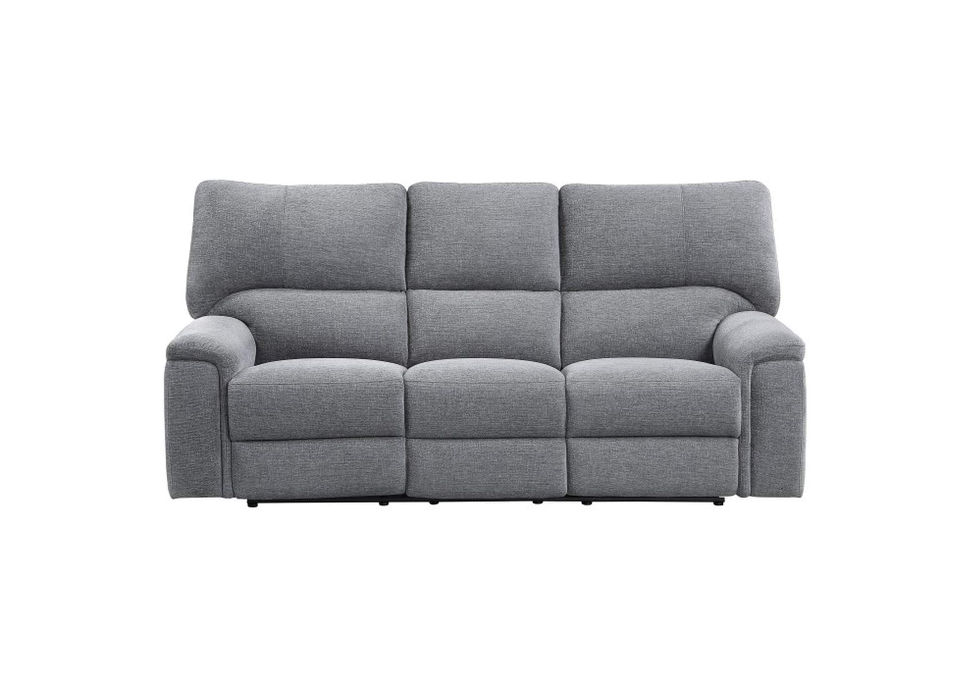 Dickinson Power Double Reclining Sofa with Power Headrests image 1