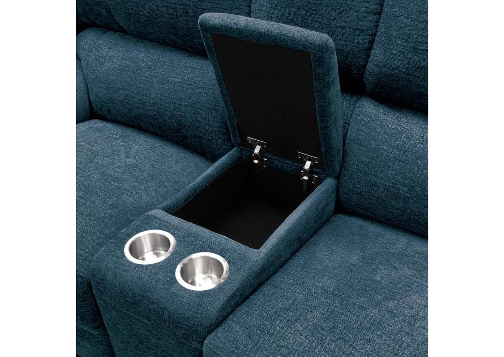 Dickinson Double Reclining Love Seat with Center Console image 5