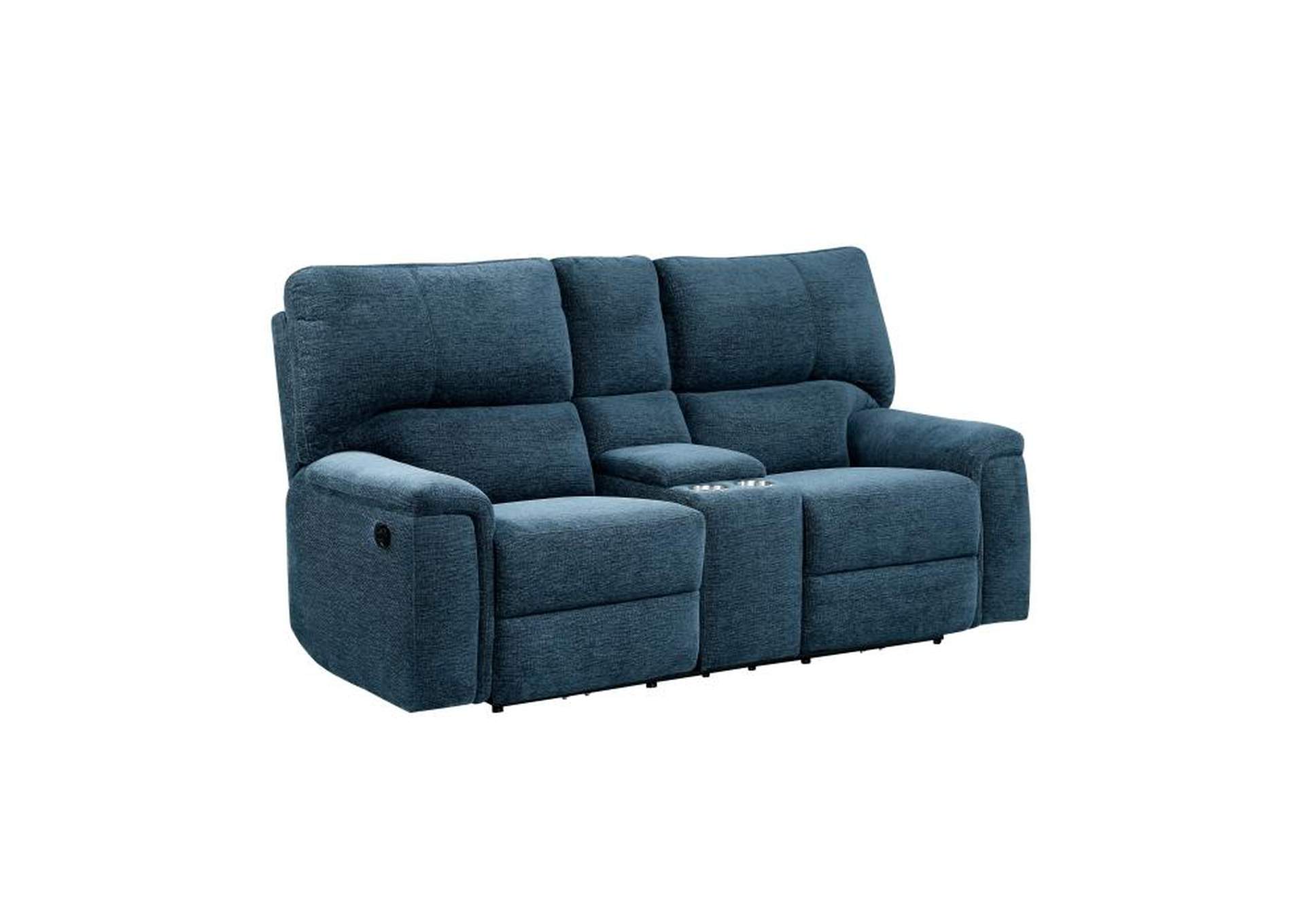 Dickinson Double Reclining Love Seat with Center Console image 3
