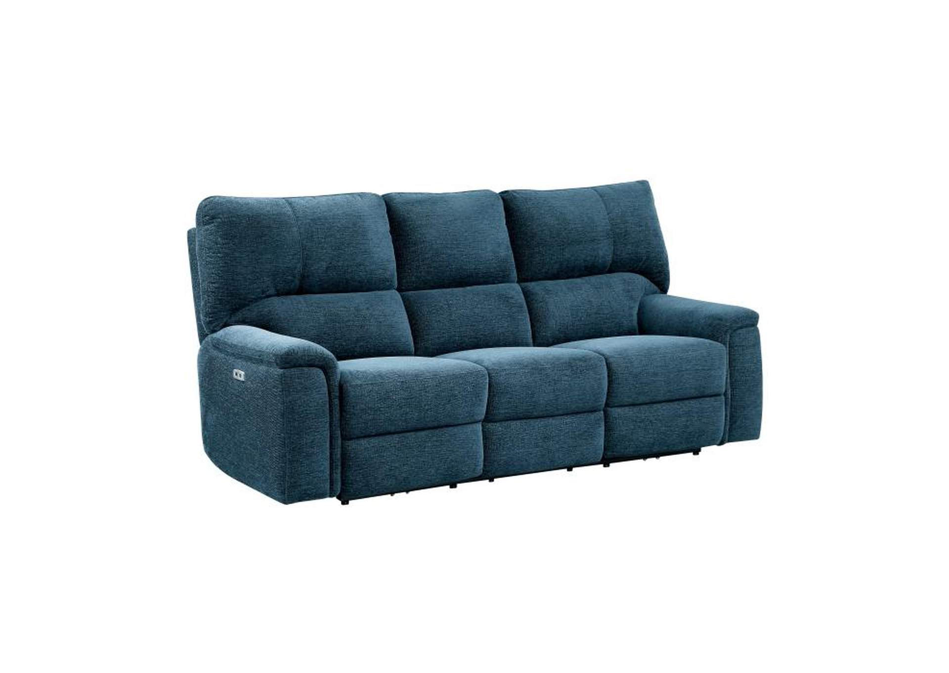 Dickinson Power Double Reclining Sofa With Power Headrests image 4