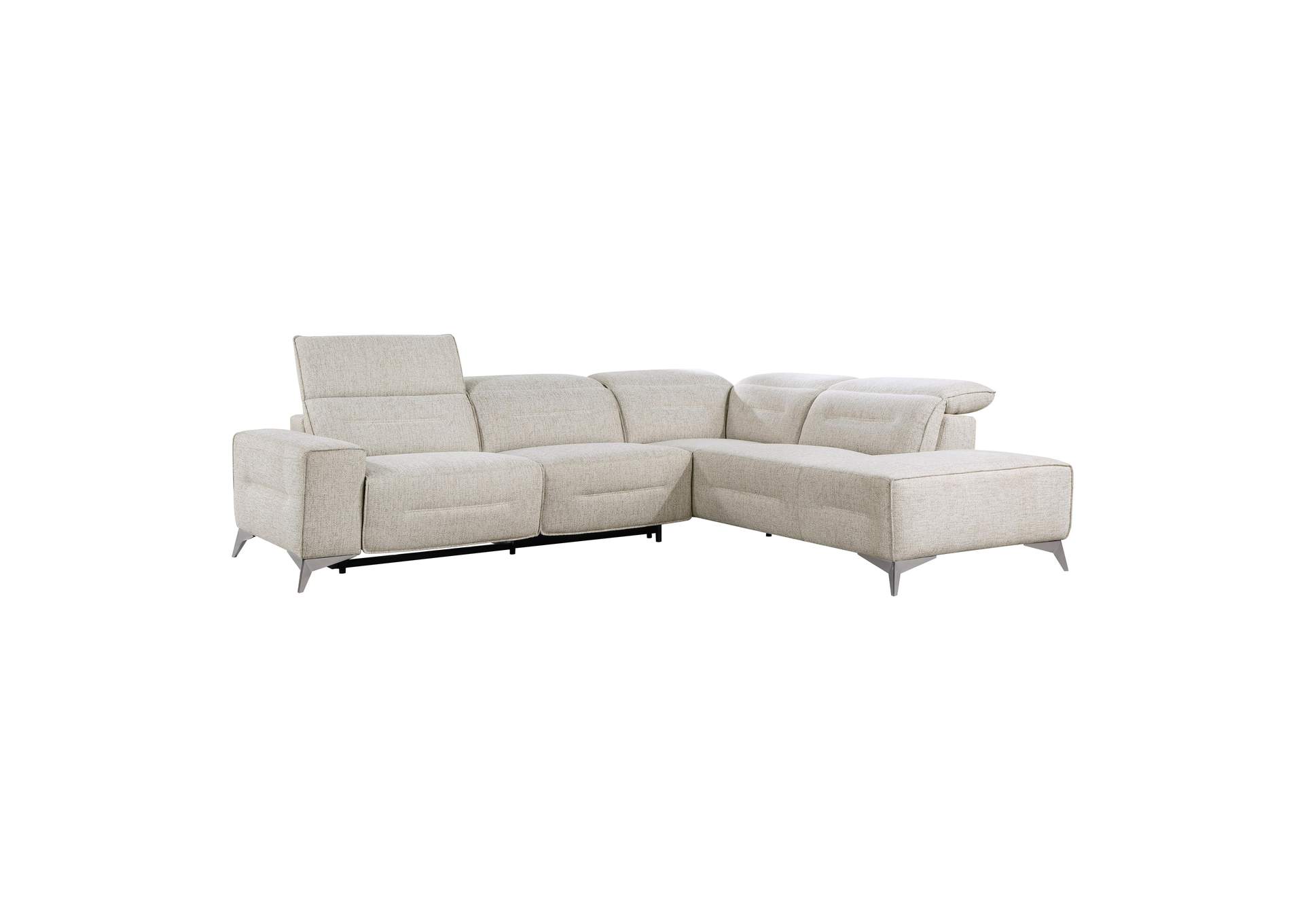 Adahlia 2-Piece Power Reclining Sectional with Right Chaise image 1