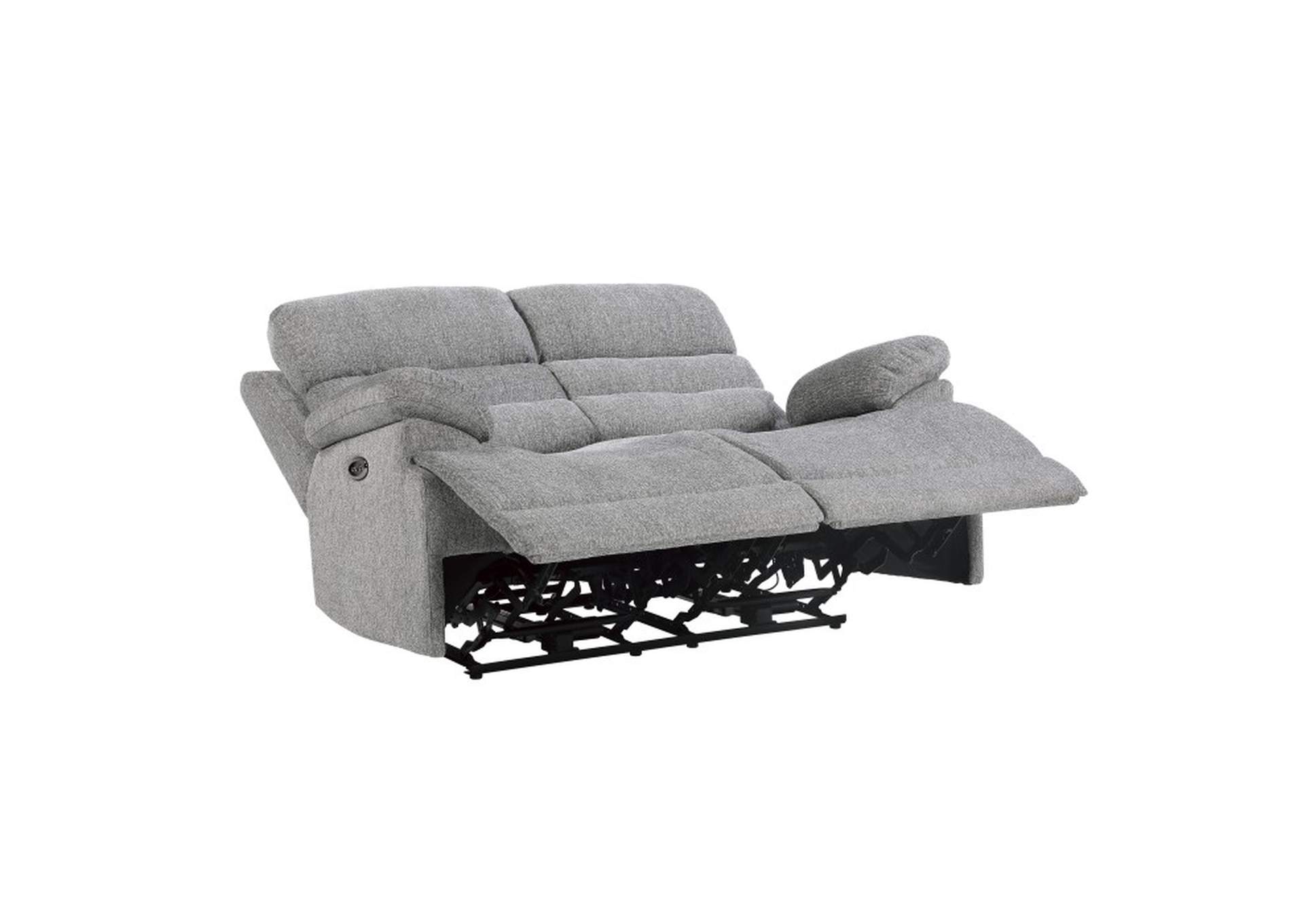 Sherbrook Power Double Reclining Love Seat with Power Headrests and USB Ports image 4
