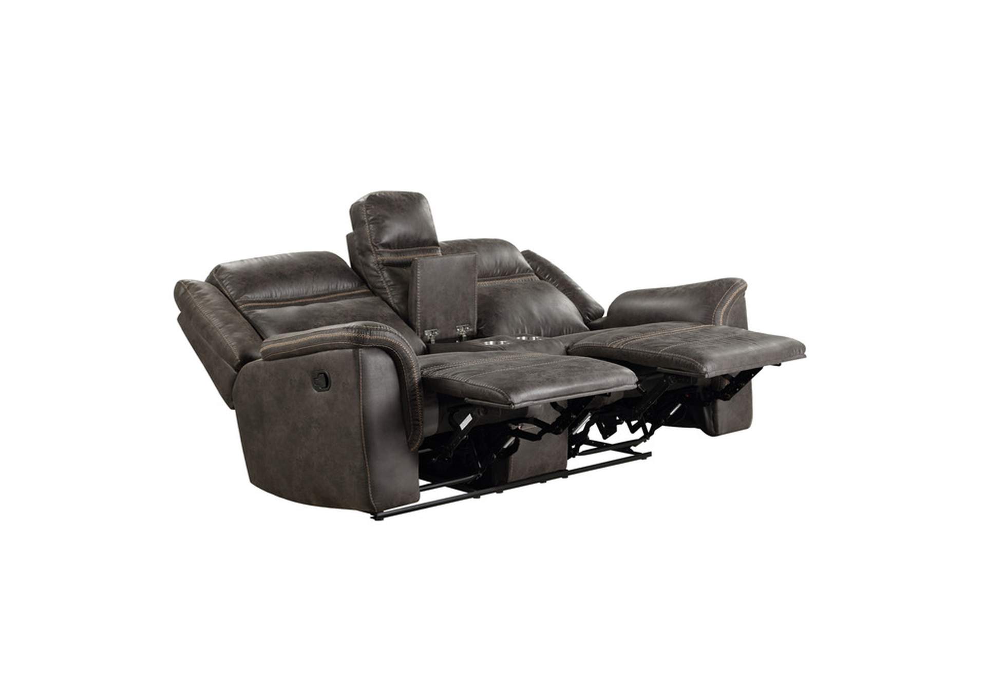Boise Double Reclining Love Seat with Center Console image 4
