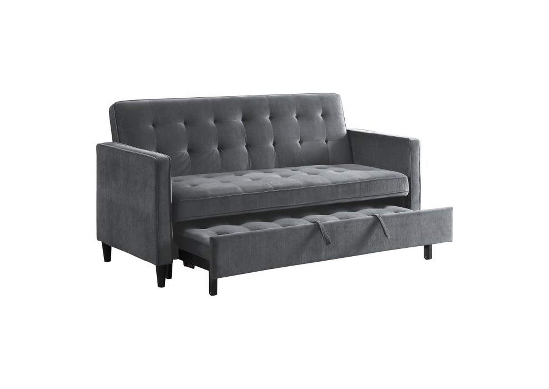 Strader Convertible Studio Sofa with Pull-out Bed image 1