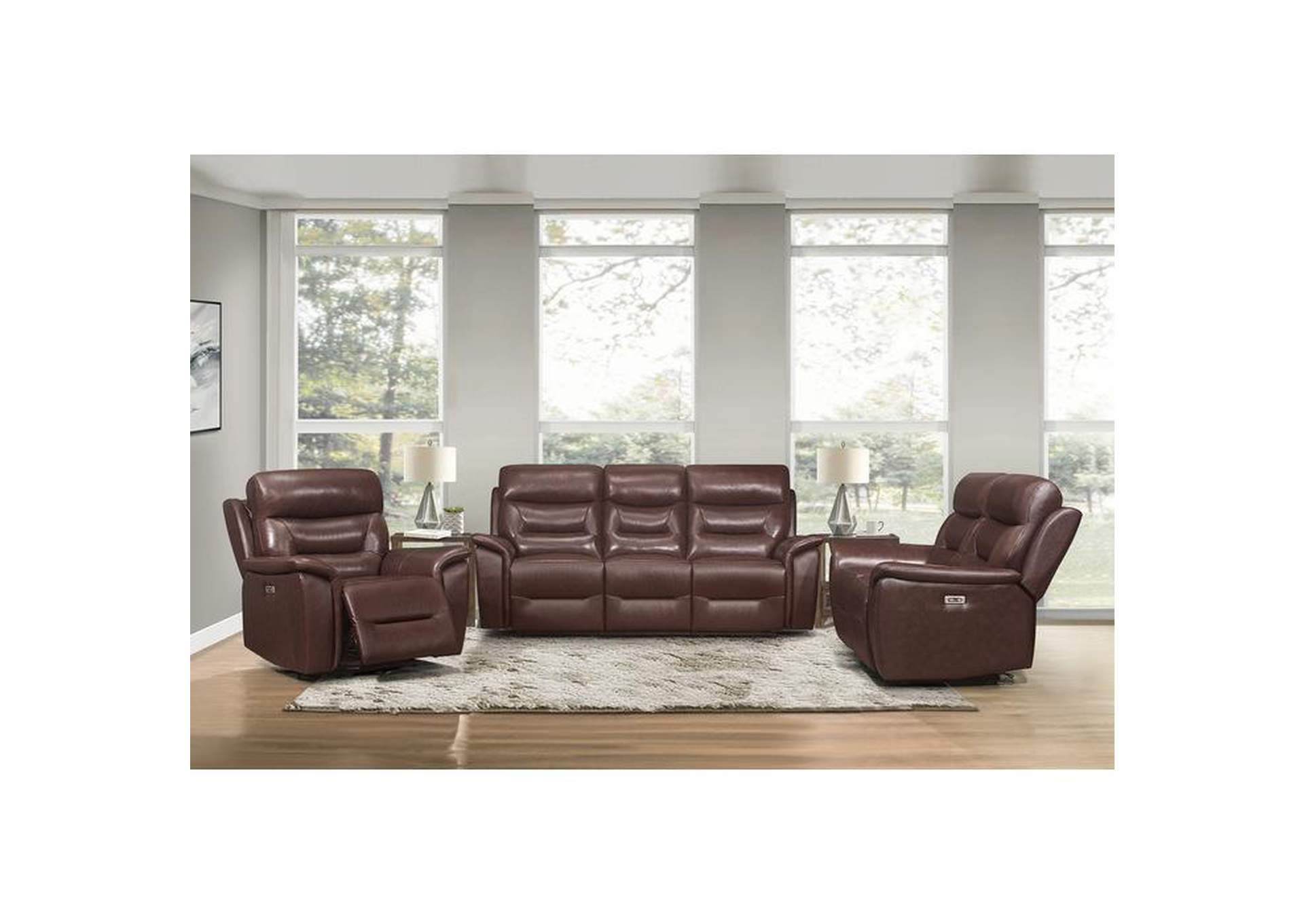 Armando Power Double Reclining Love Seat With Power Headrests And Usb Ports image 7