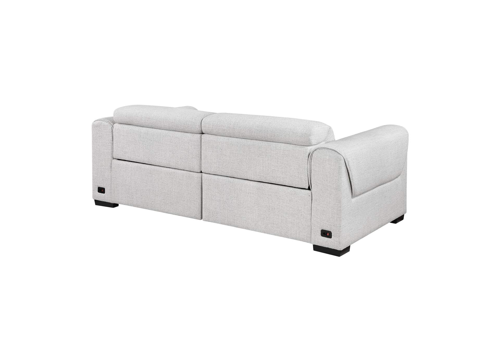 McPherson Power Double Reclining Love Seat with Power Headrests, Charging Ports image 9