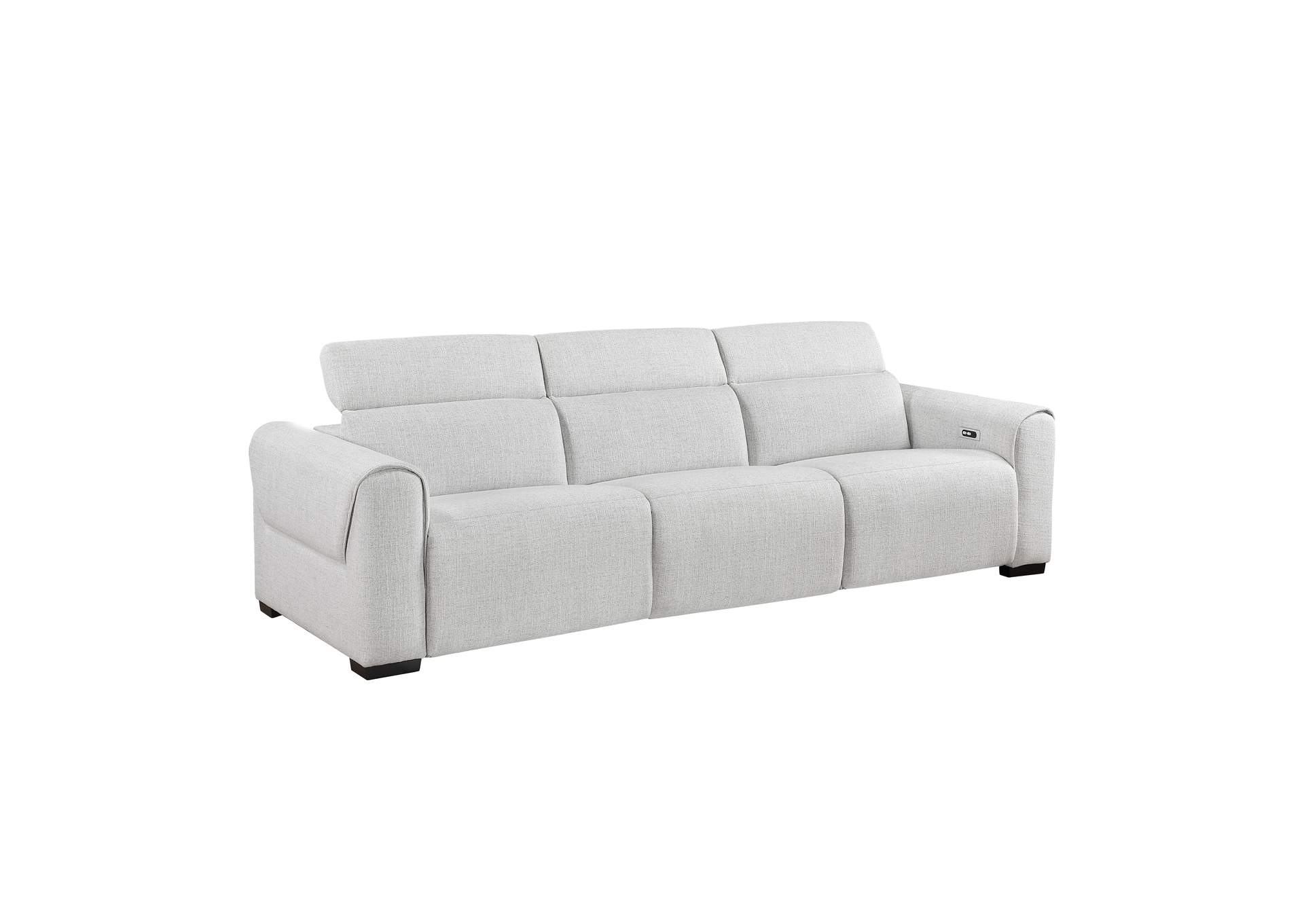 McPherson Power Double Reclining Sofa with Power Headrests, Charging Ports image 1
