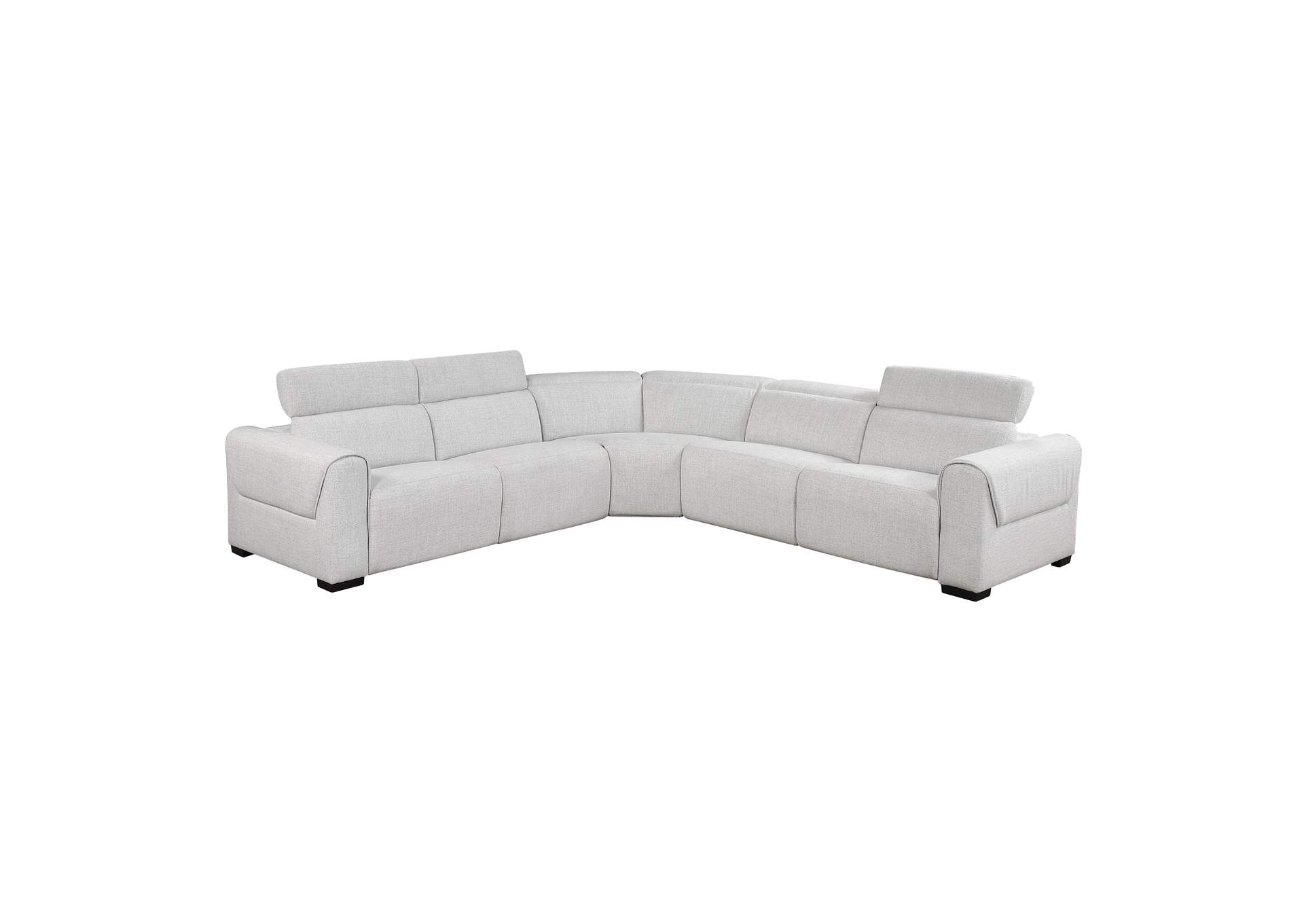 McPherson 5-Piece Modular Power Reclining Sectional with Power Headrests, Charging Ports image 1