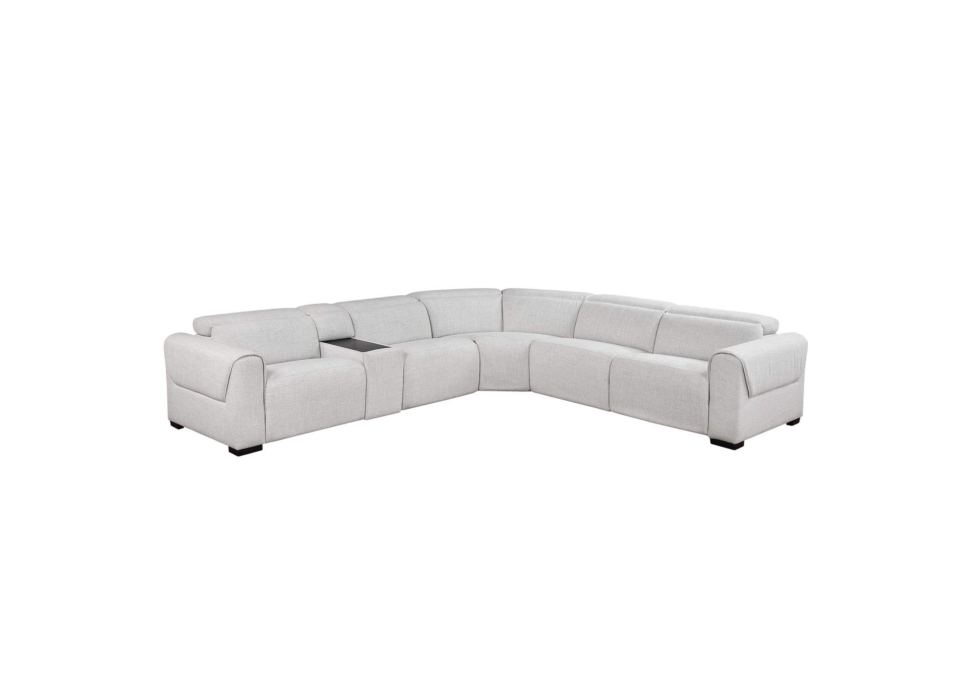 McPherson 6-Piece Modular Power Reclining Sectional with Power Headrests, Charging Ports image 1
