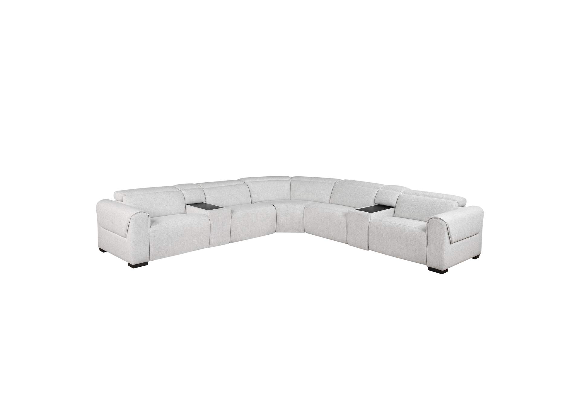 McPherson 7-Piece Modular Power Reclining Sectional with Power Headrests image 1