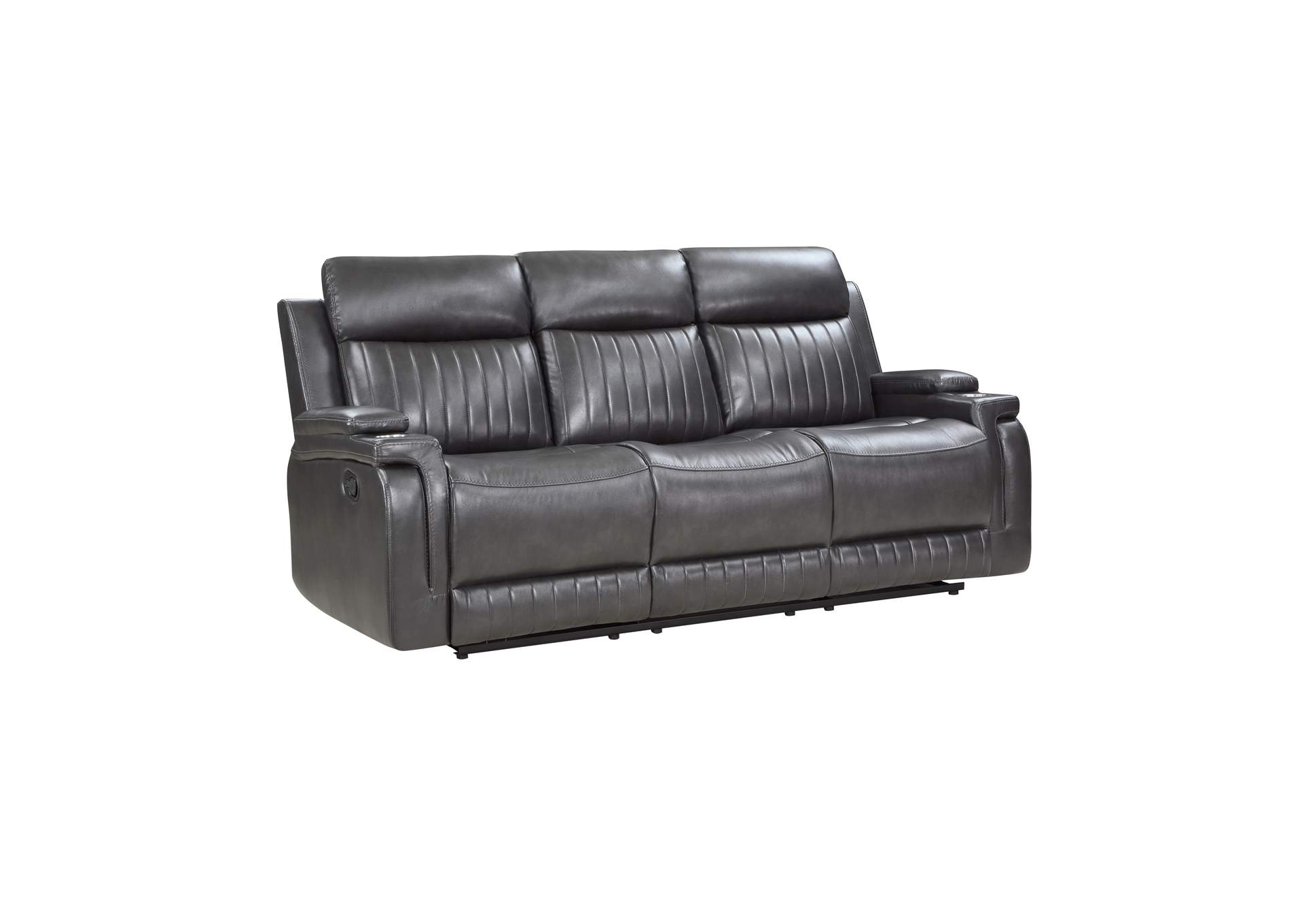 Broomfield Double Reclining Sofa with Drop-Down Cup Holder image 3