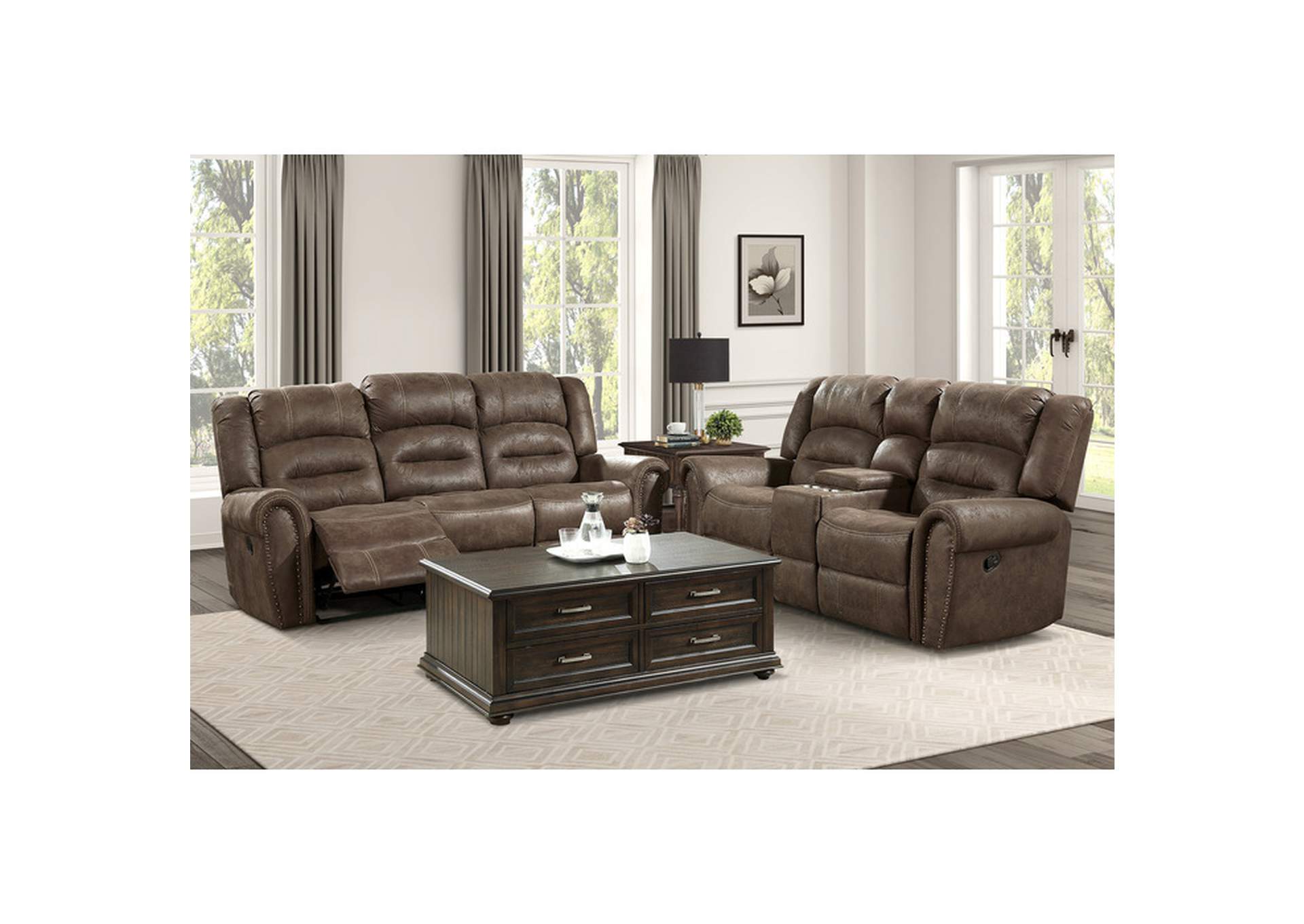 Creighton Double Reclining Sofa image 6