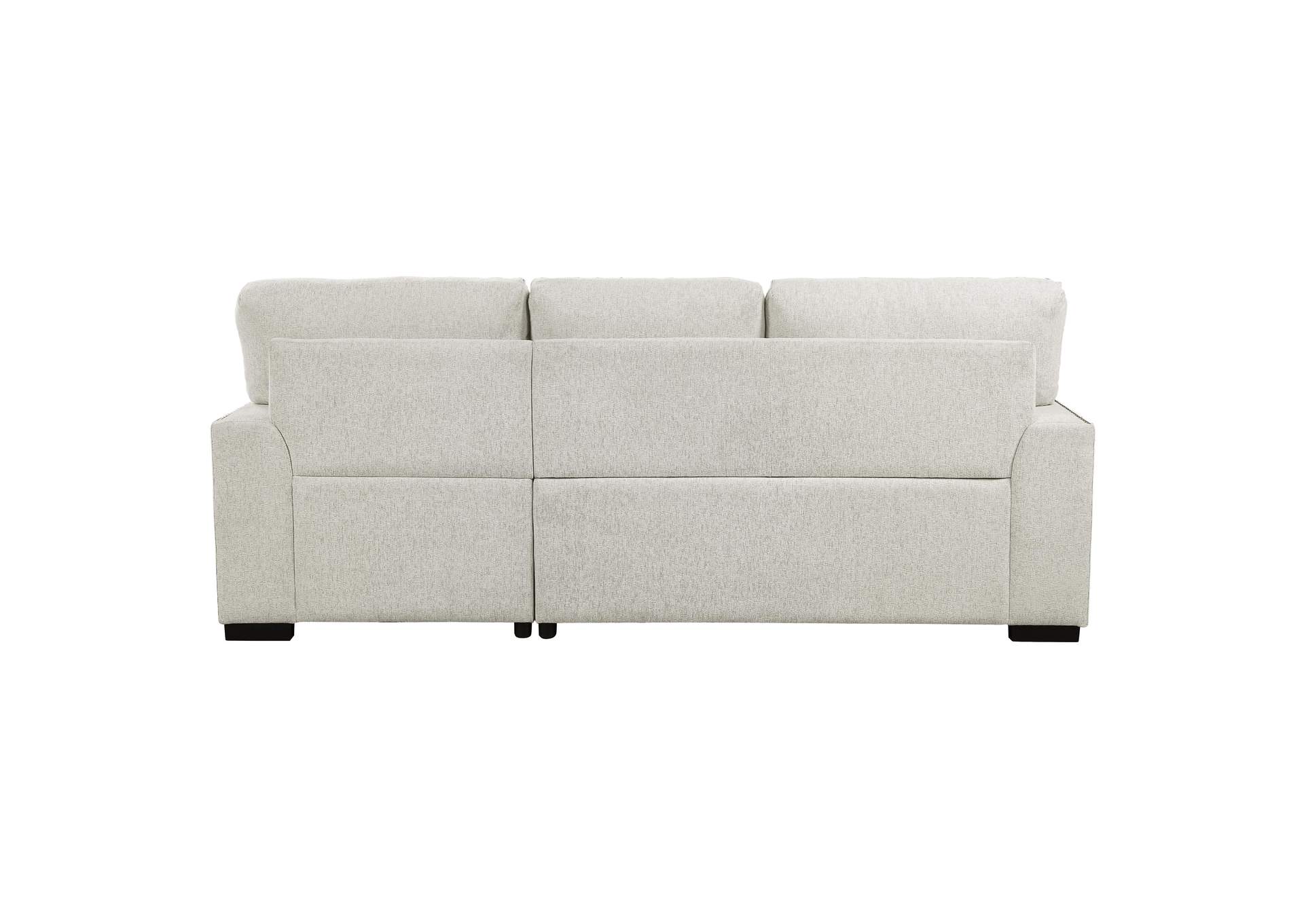 Morelia 2-Piece Sectional with Pull-out Bed and Right Chaise with Hidden Storage image 6