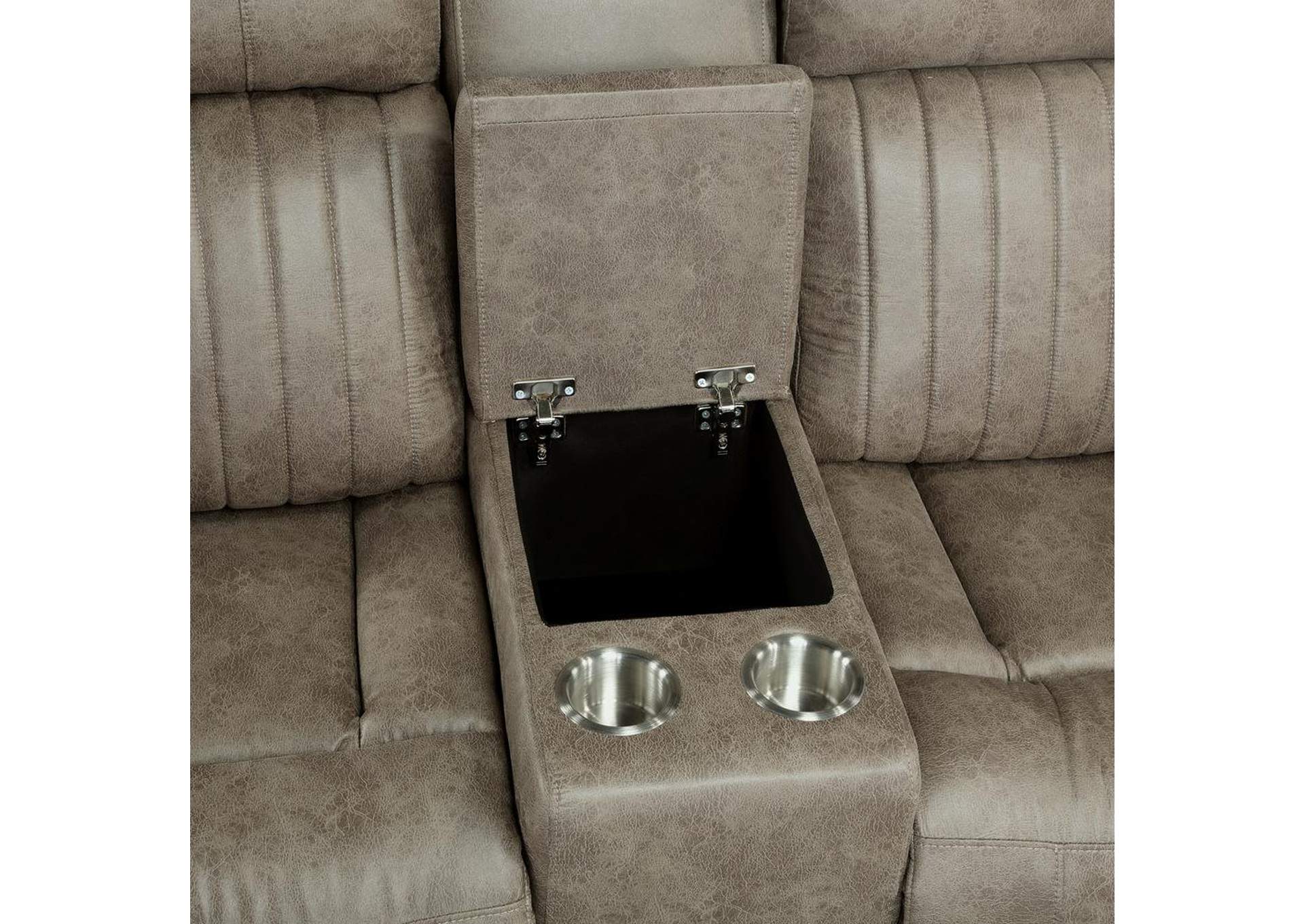 Centeroak Double Reclining Love Seat with Center Console image 7