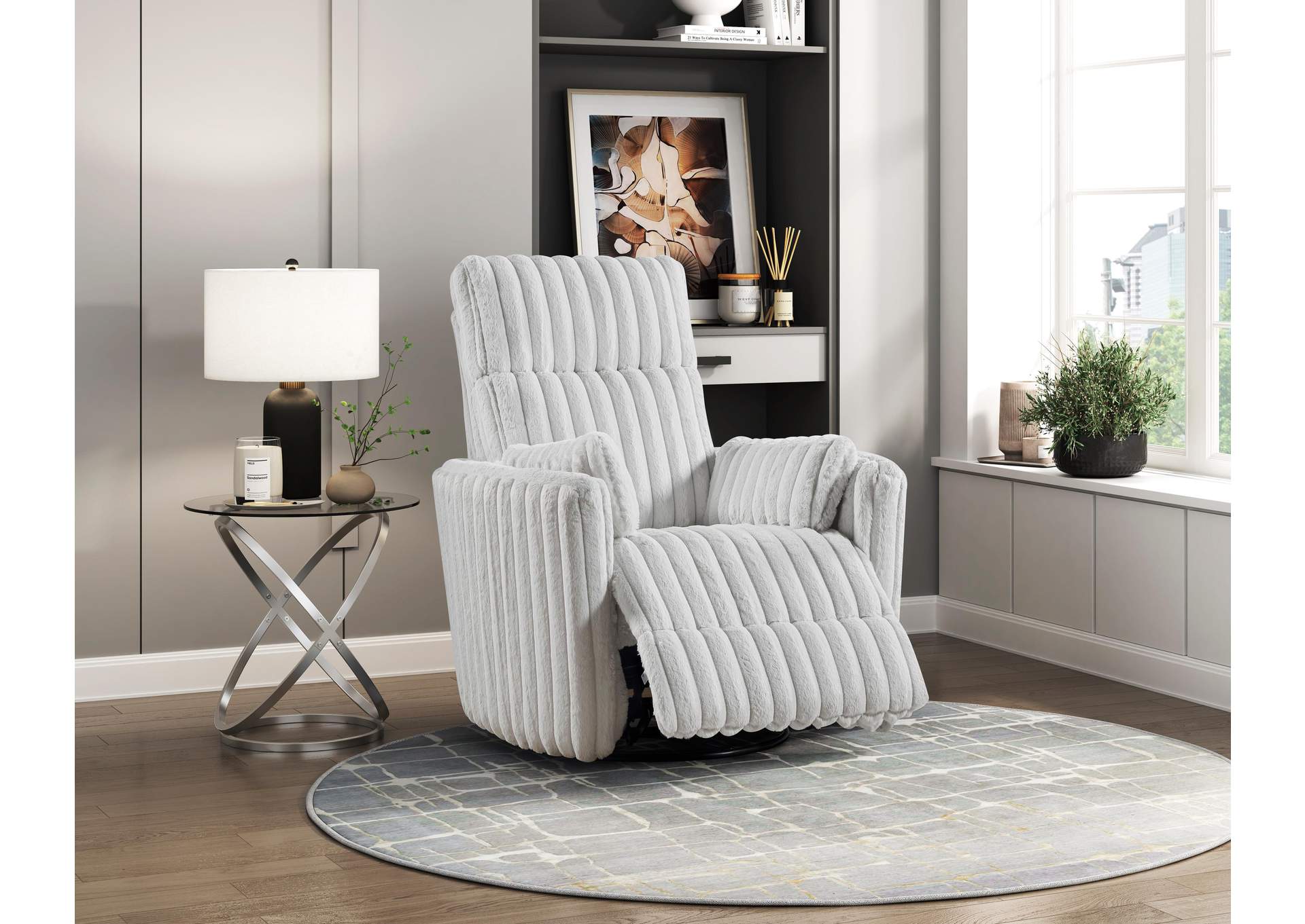 Payton Swivel Glider Reclining Chair image 4