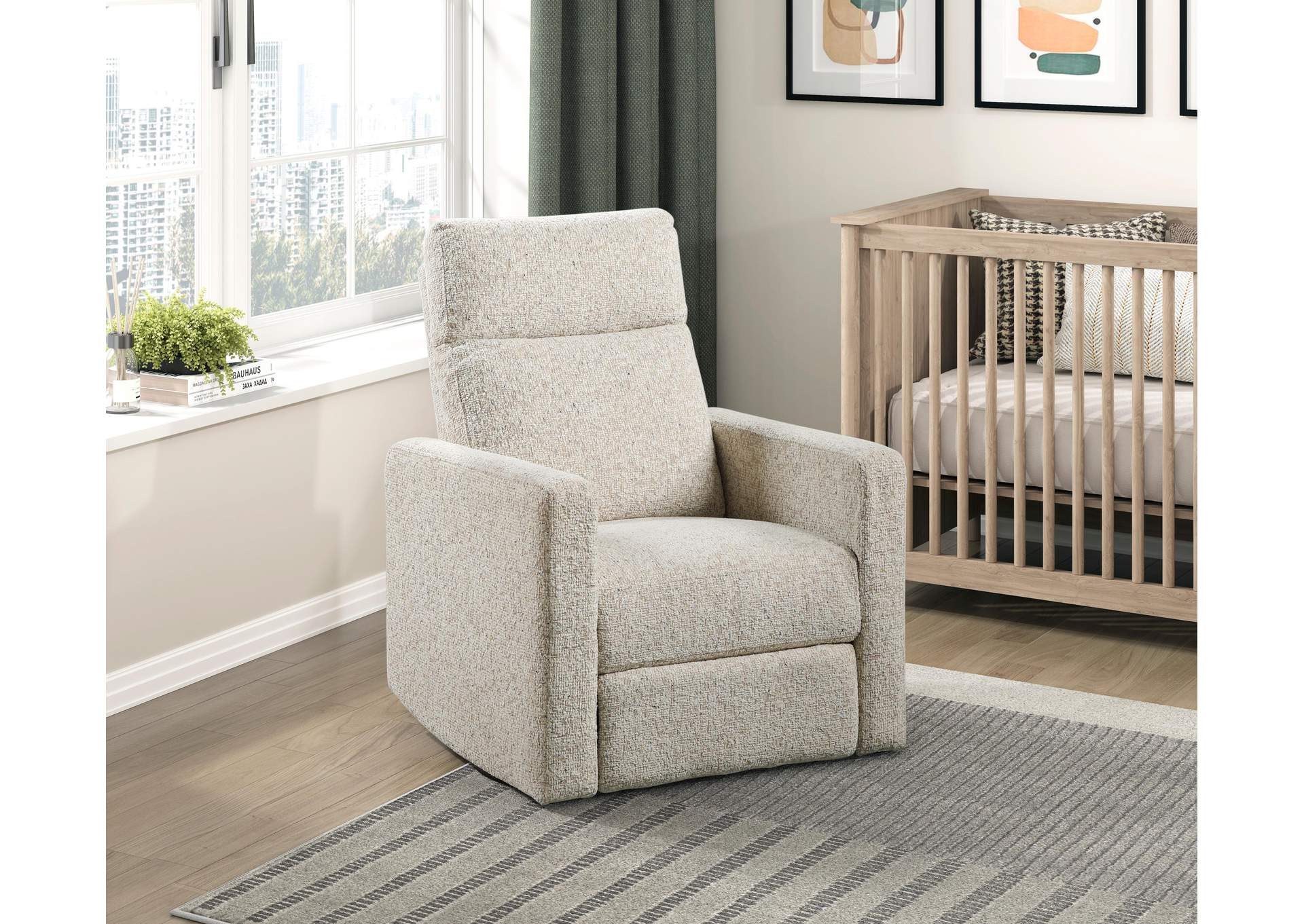 Olathe Swivel Glider Reclining Chair image 7
