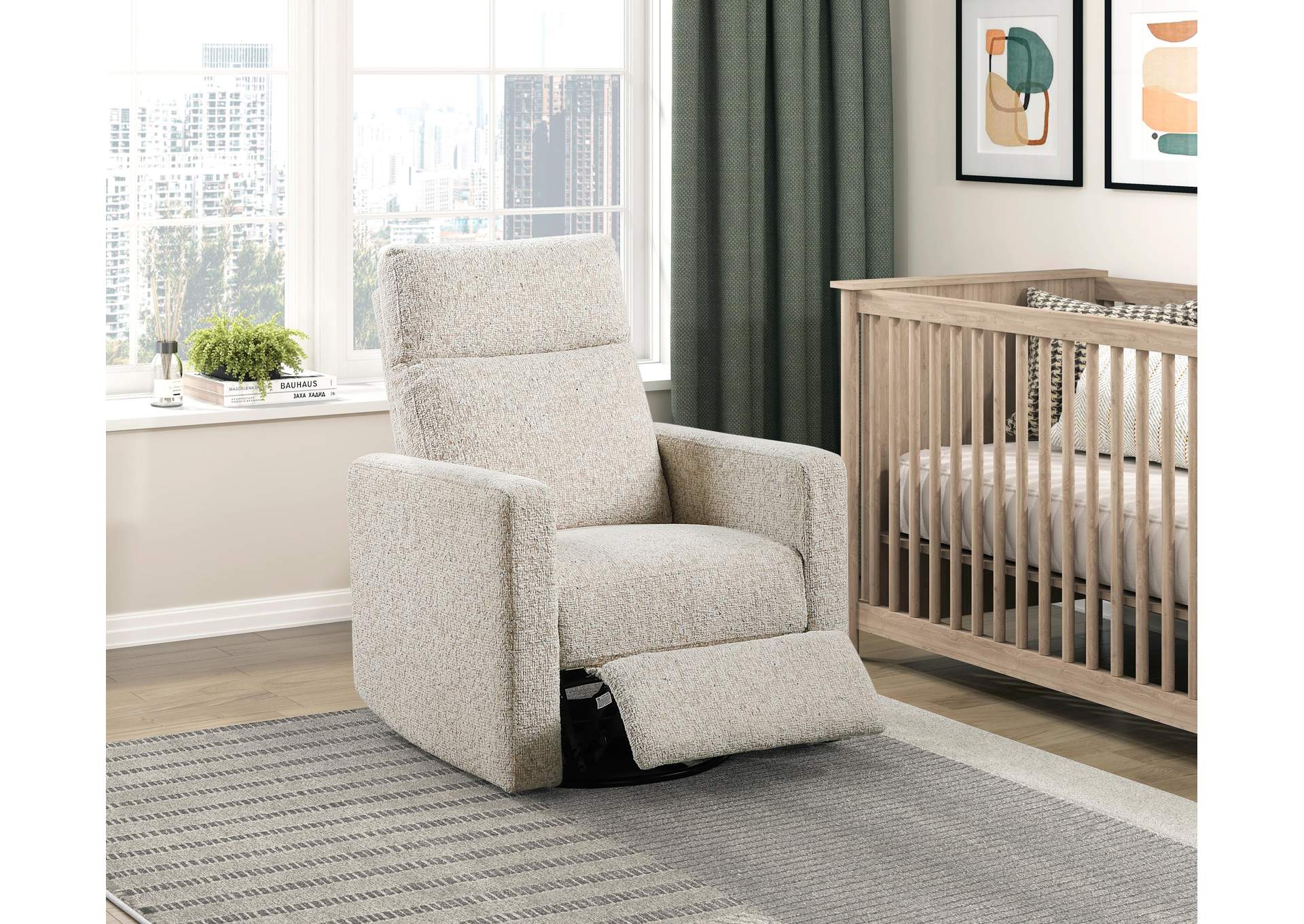 Olathe Swivel Glider Reclining Chair image 8