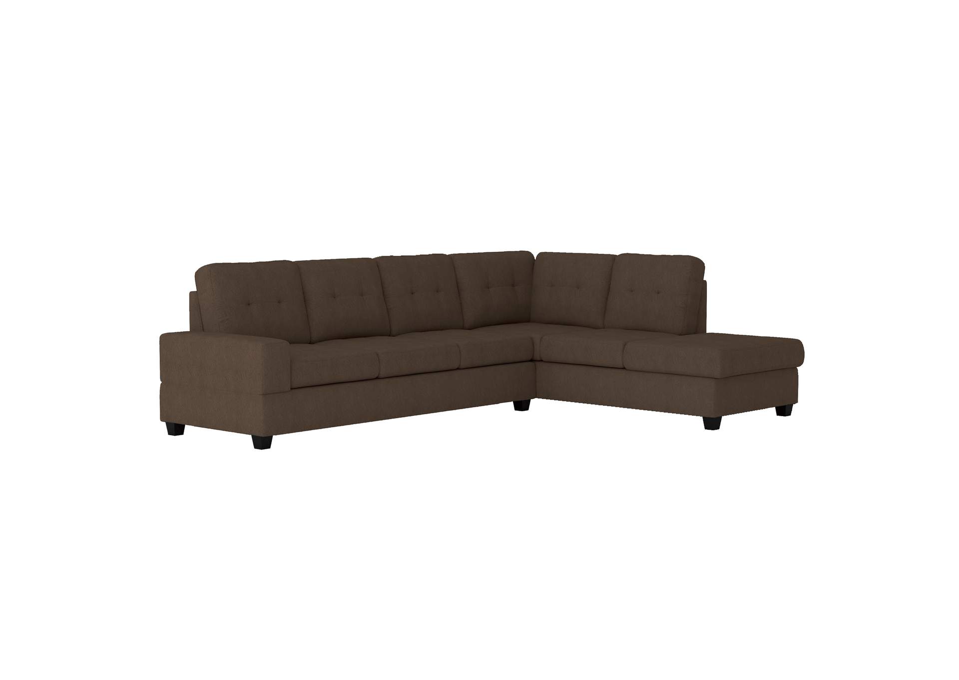 Maston 2-Piece Reversible Sectional with Drop-Down Cup Holders image 1