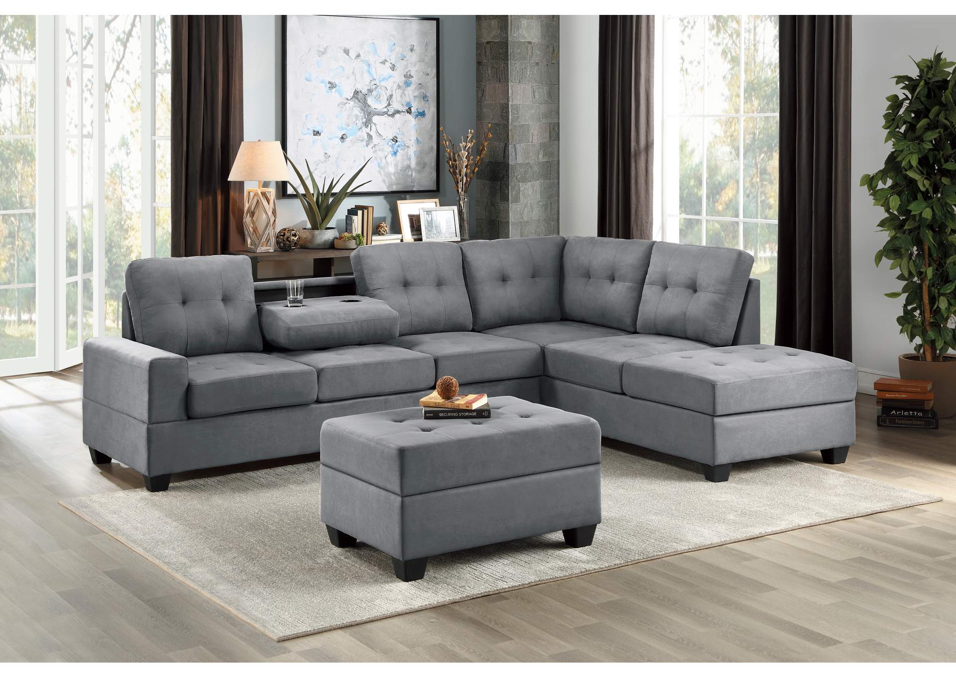 Maston Storage Ottoman image 5