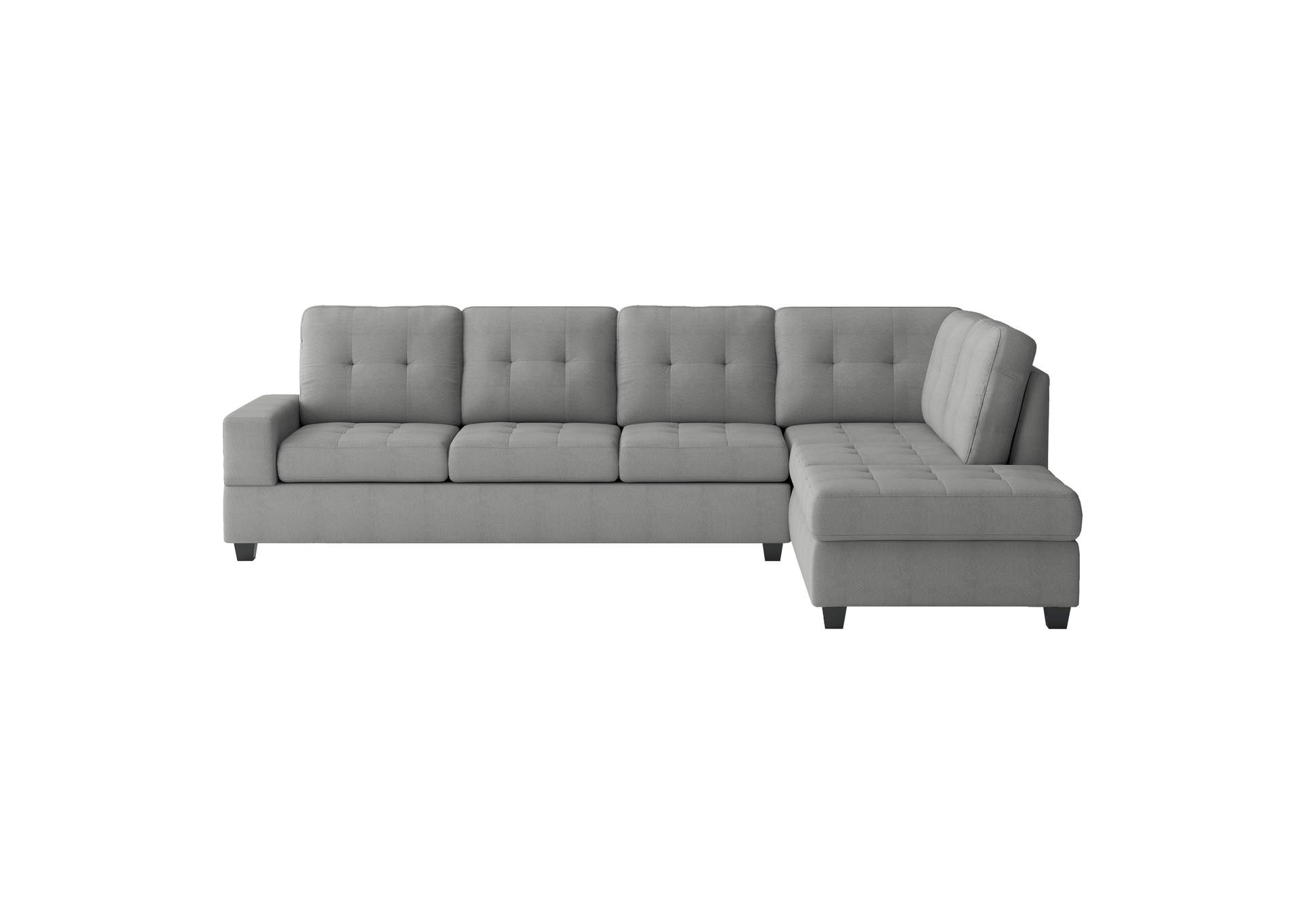 Maston 2-Piece Reversible Sectional with Drop-Down Cup Holders image 4