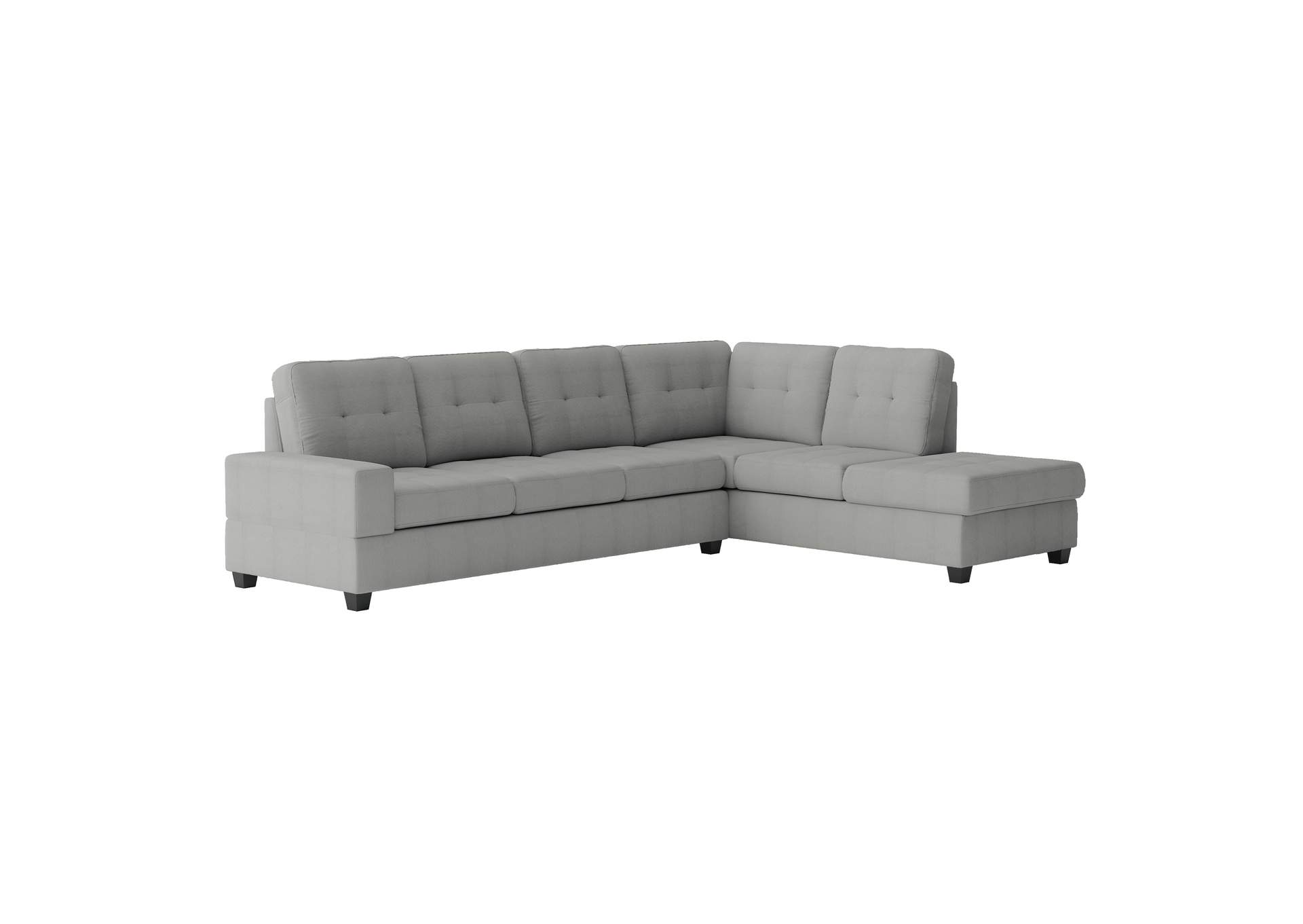 Maston 2-Piece Reversible Sectional with Drop-Down Cup Holders image 1