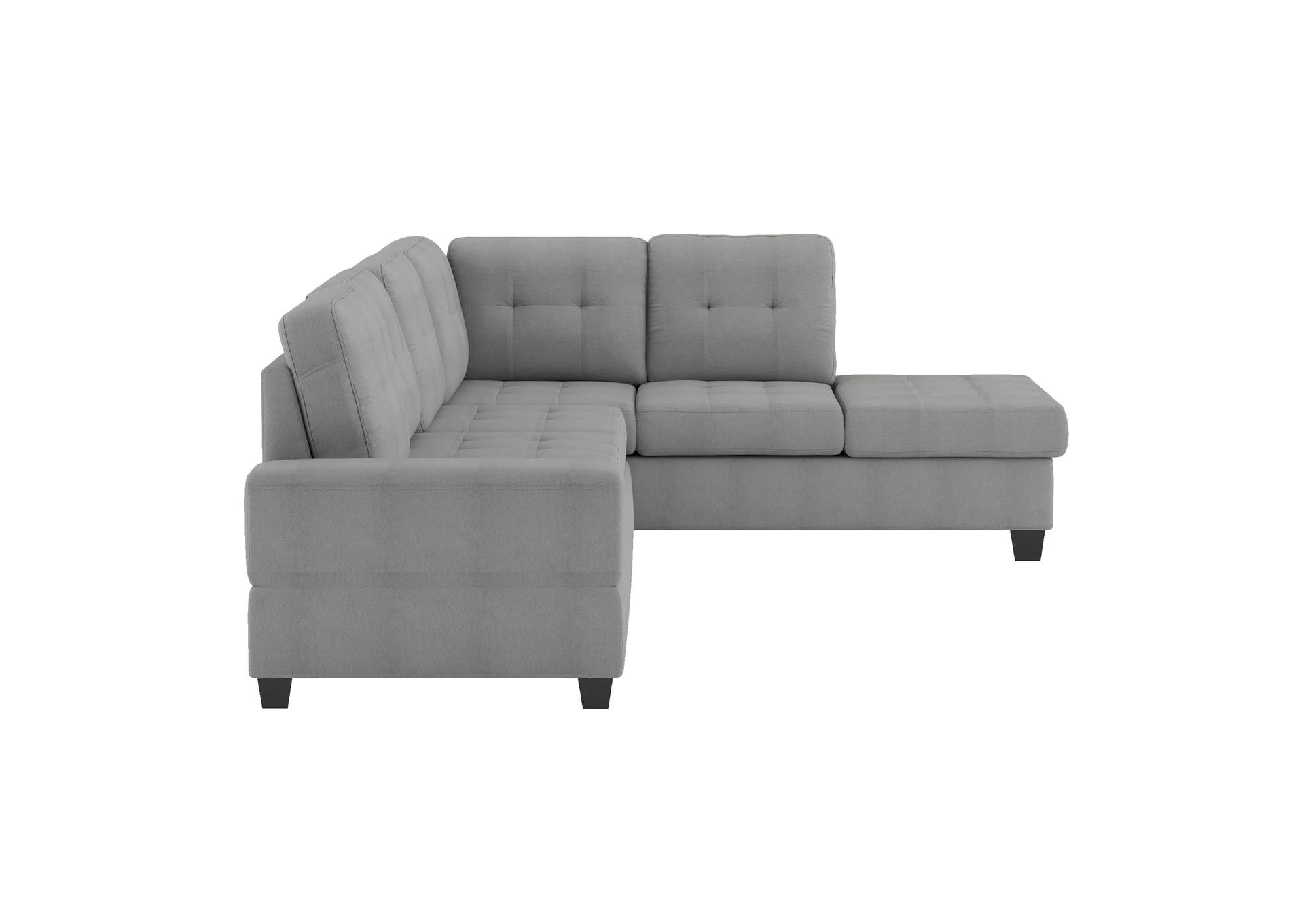 Maston 2-Piece Reversible Sectional with Drop-Down Cup Holders image 5