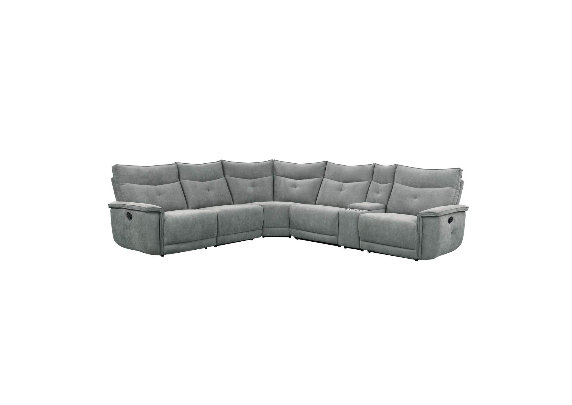 Tesoro 6-Piece Modular Reclining Sectional image 1