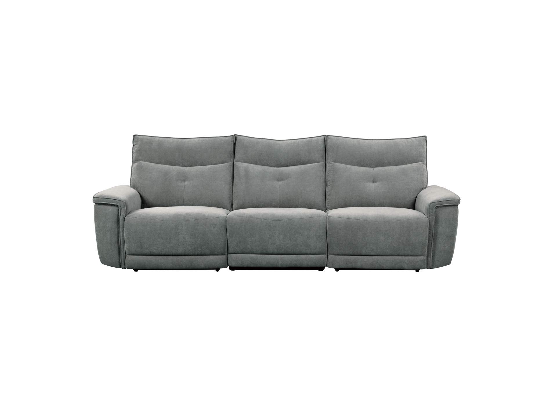 Tesoro Power Double Reclining Sofa with Power Headrests and USB Ports image 1