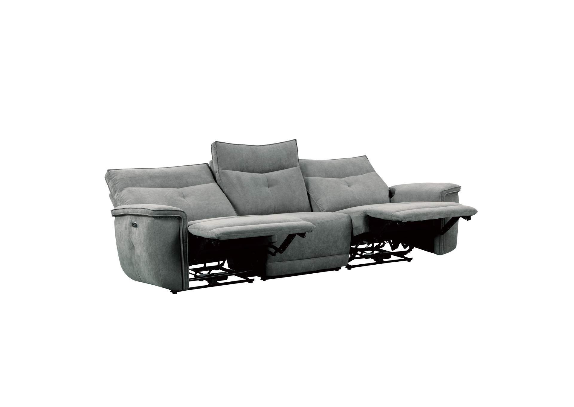Tesoro Power Double Reclining Sofa with Power Headrests and USB Ports image 4