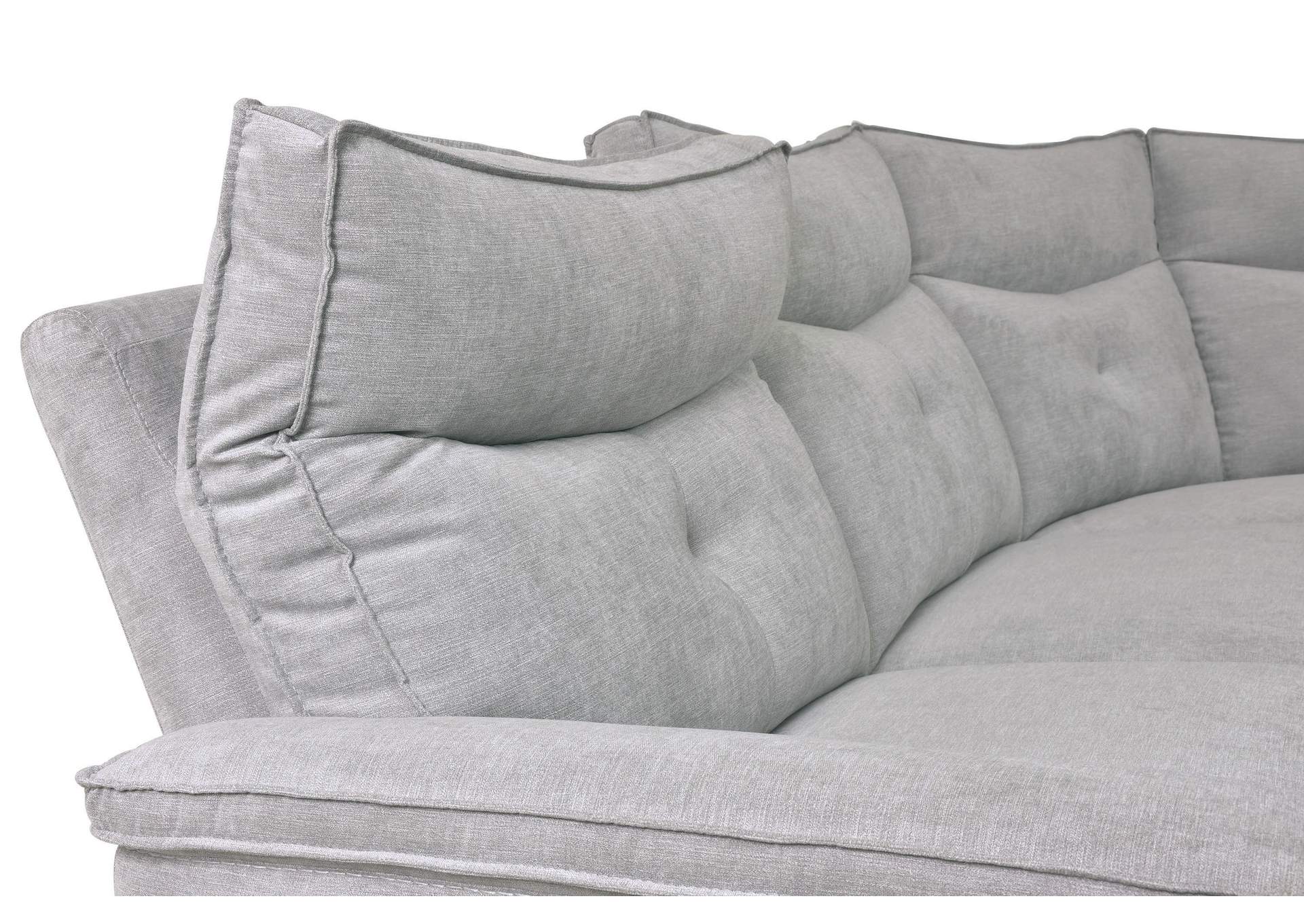 Tesoro 6-Piece Modular Power Reclining Sectional with Power Headrests, Right Chaise and USB Port image 15