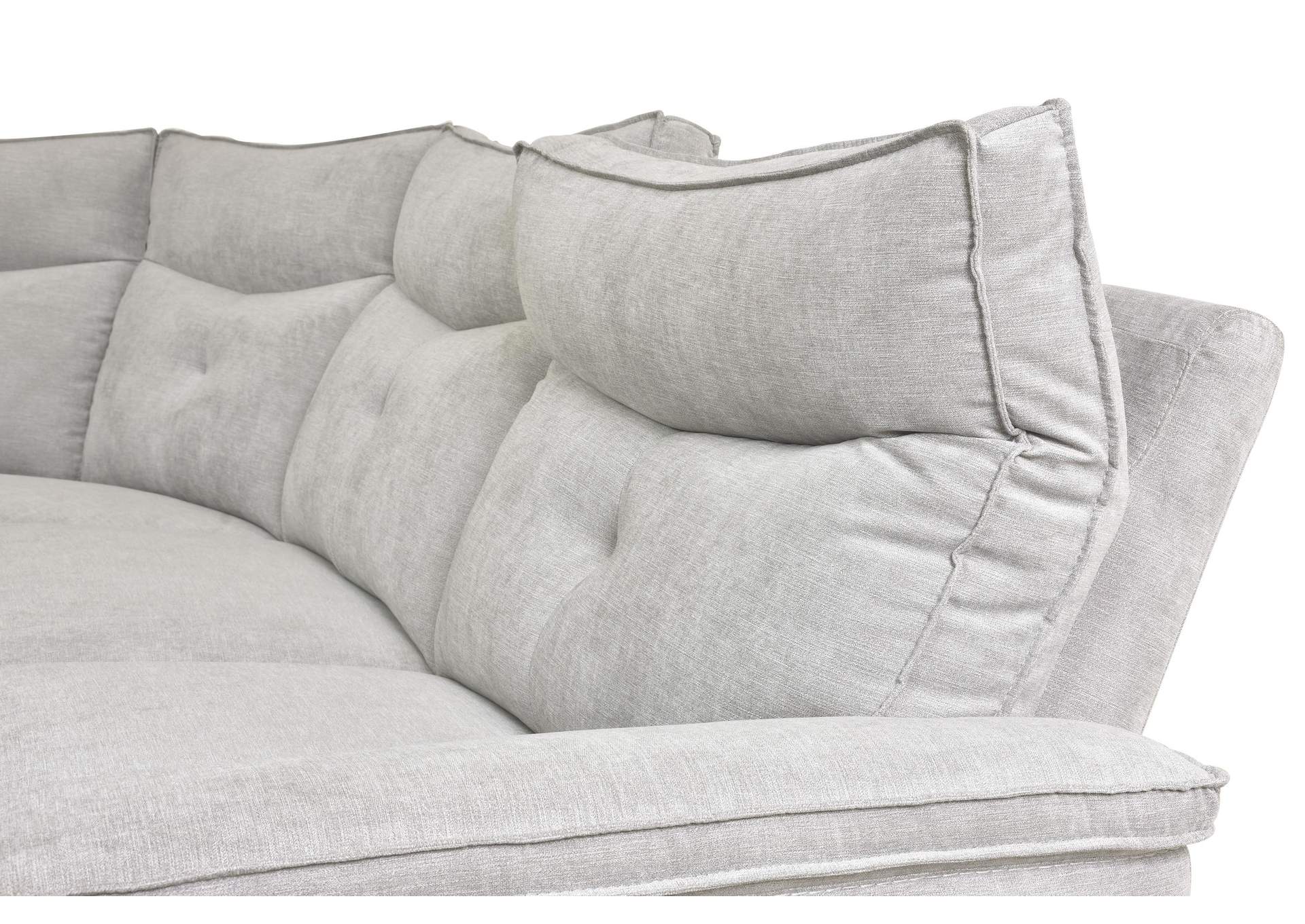 Tesoro 6-Piece Modular Power Reclining Sectional with Power Headrests and USB Ports image 16