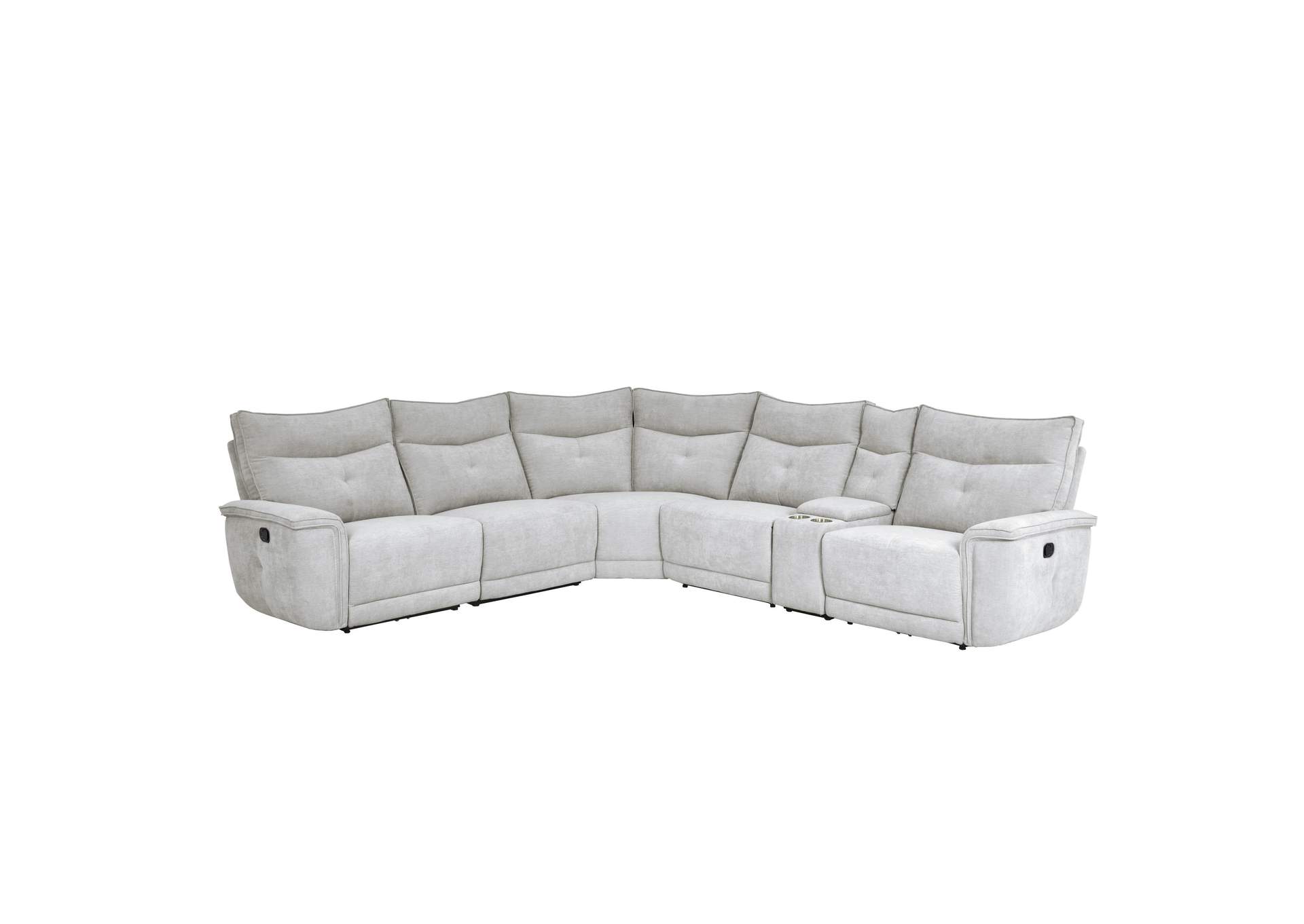 Tesoro 6-Piece Modular Reclining Sectional image 1