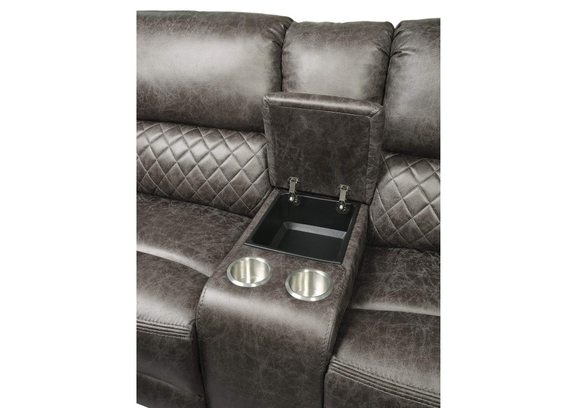 Knoxville 3-Piece Reclining Sectional with Left Console image 4