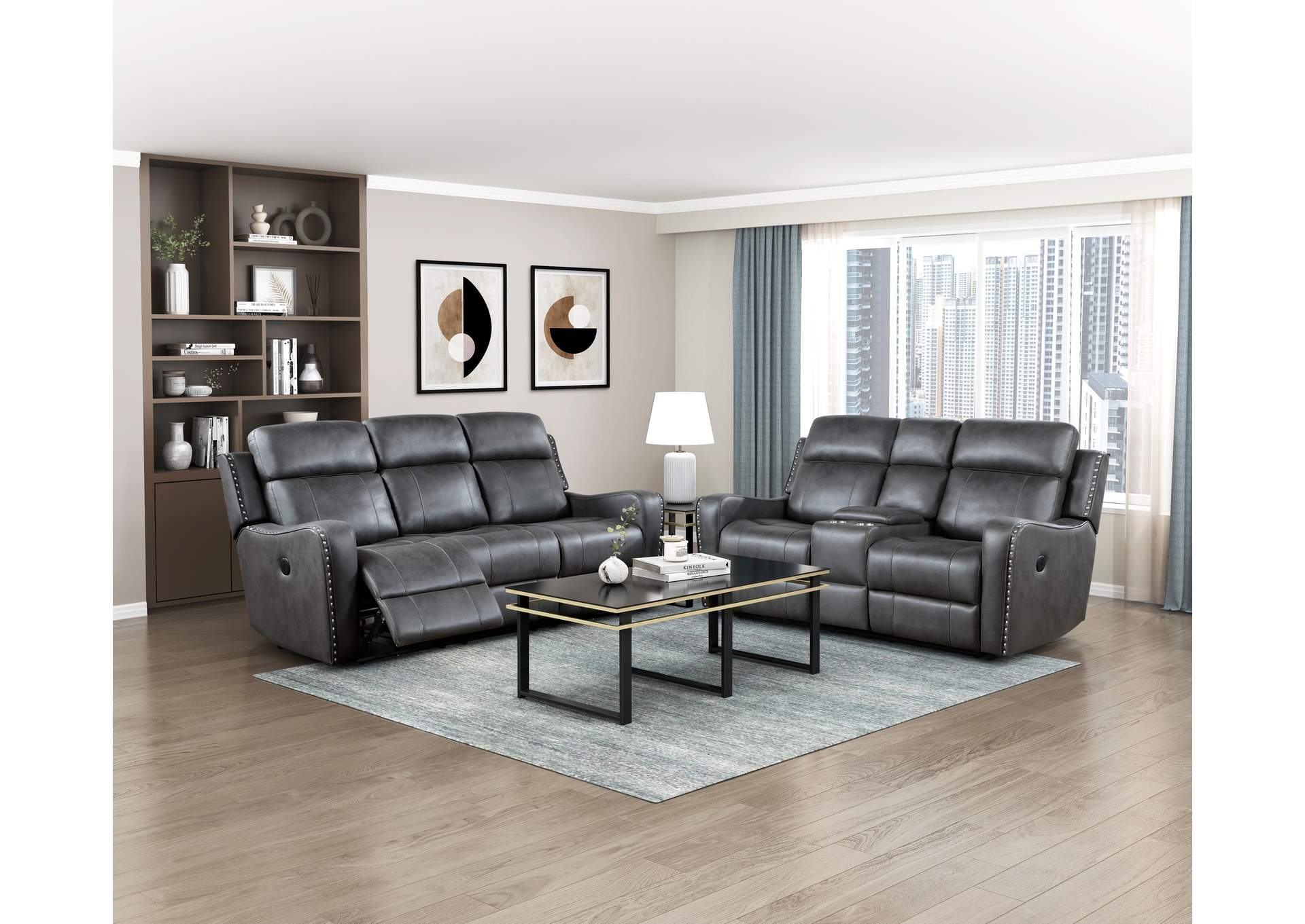 Kellen Power Double Reclining Sofa image 4