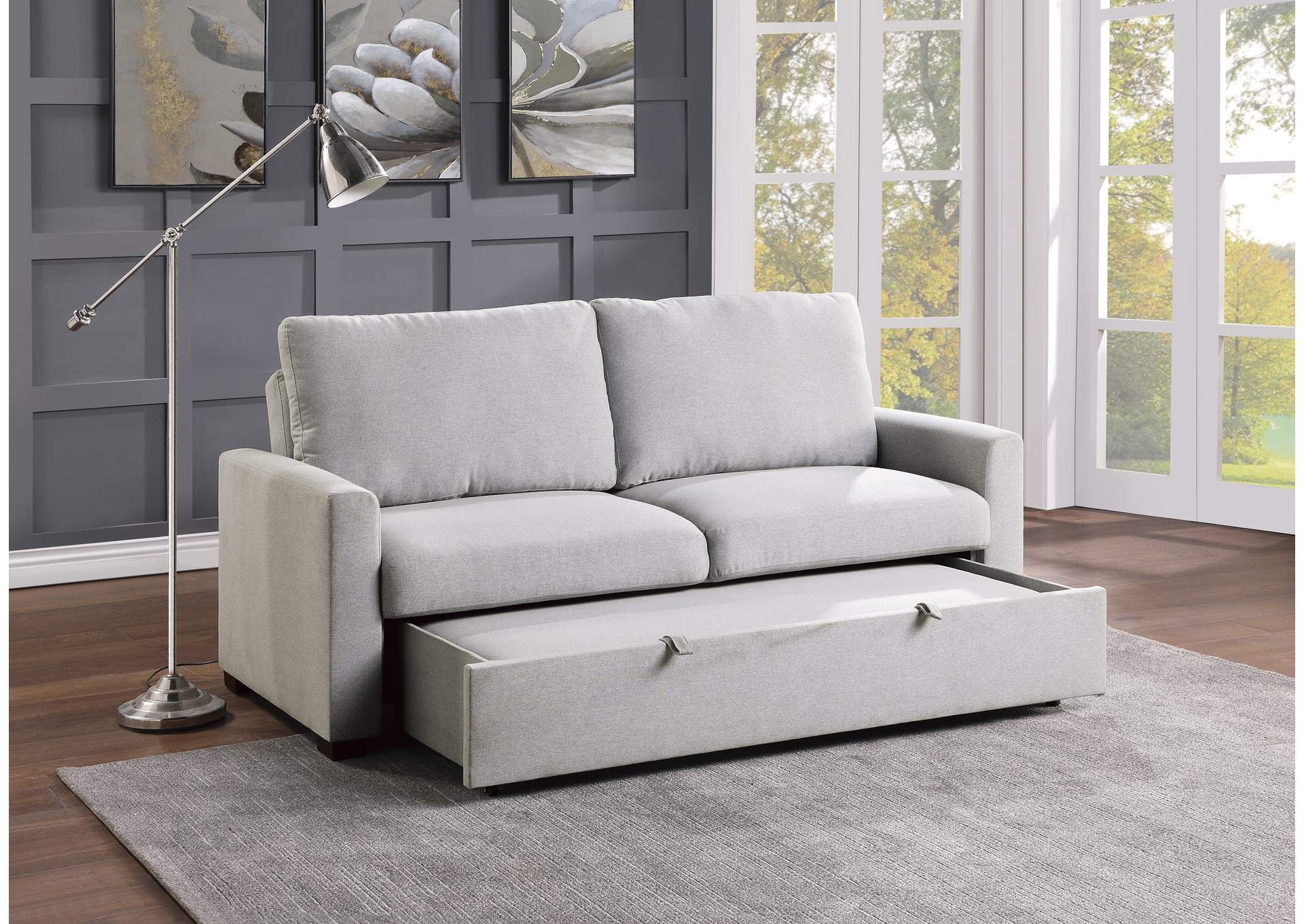 Price Convertible Studio Sofa with Pull-out Bed image 3