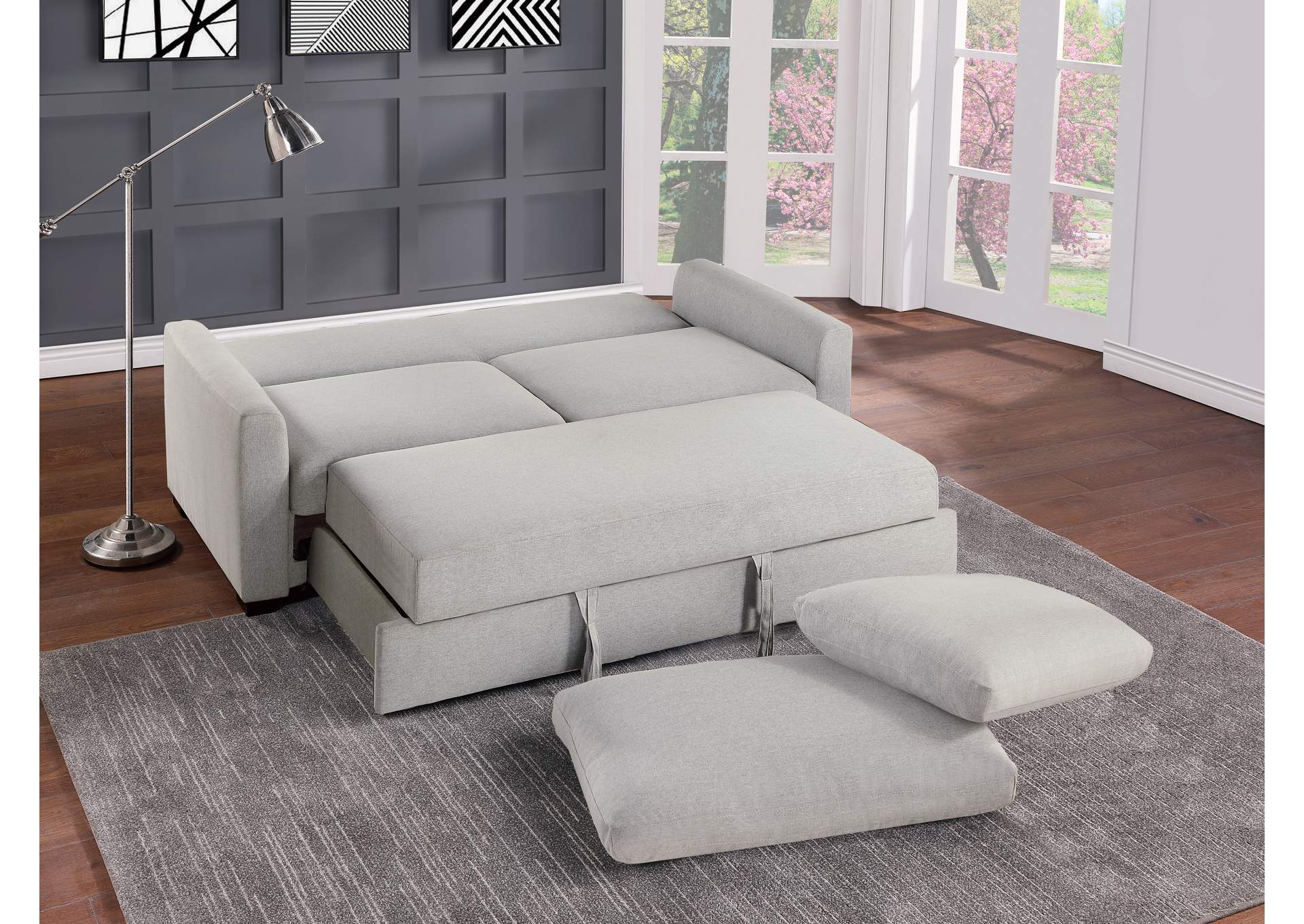 Price Convertible Studio Sofa with Pull-out Bed image 11
