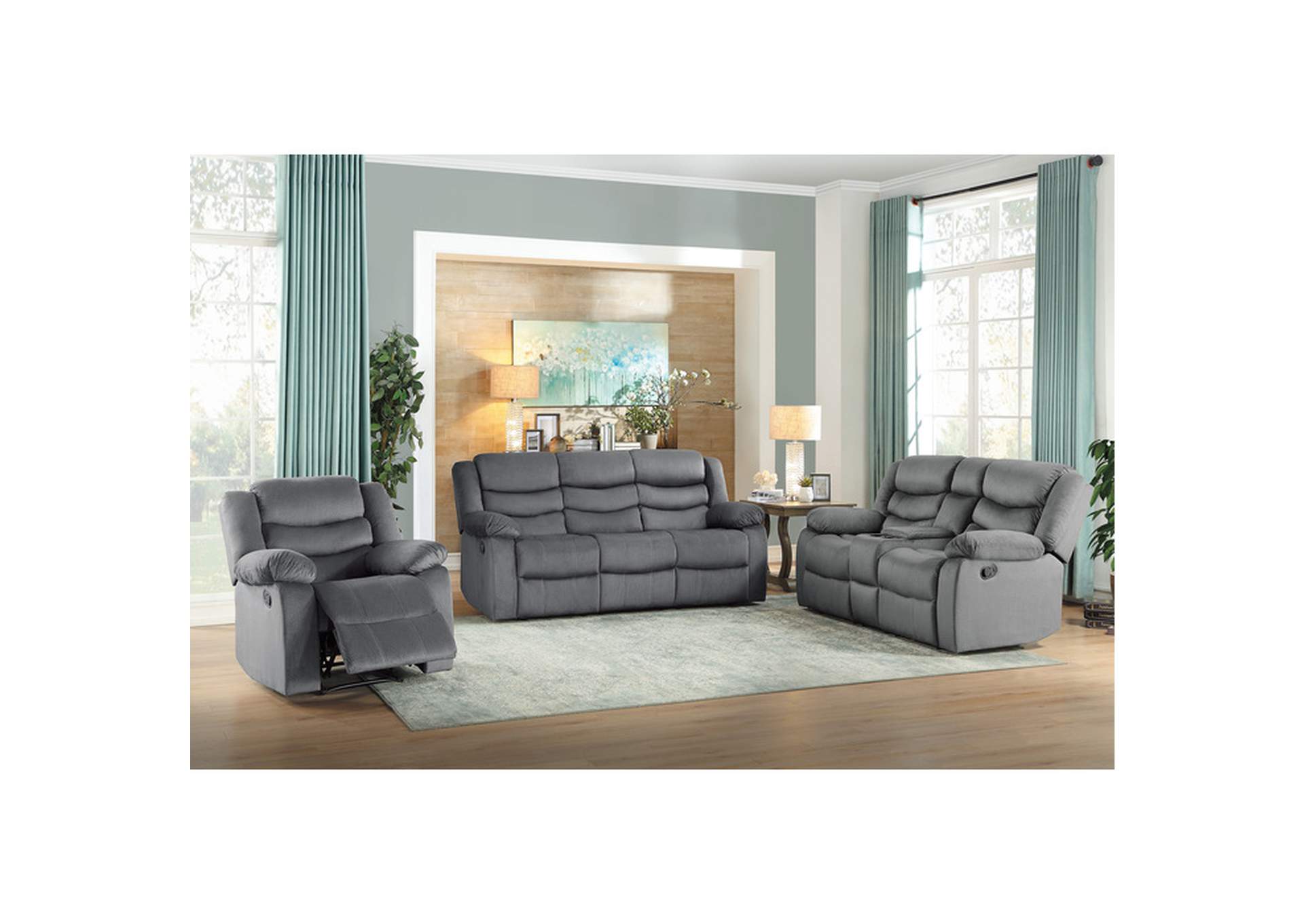 Discus Double Reclining Sofa image 6