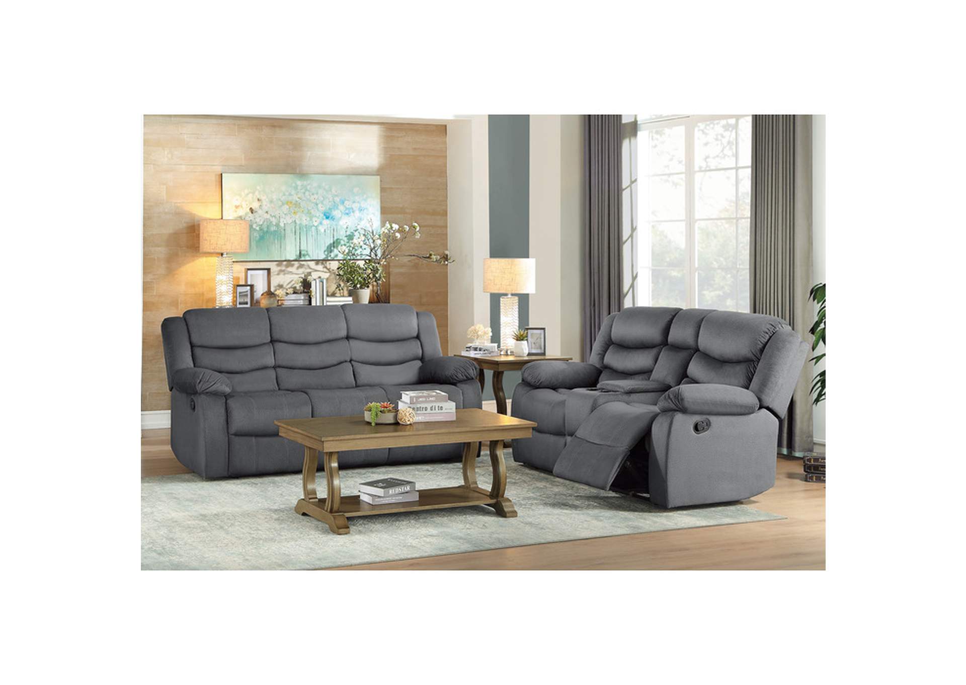 Discus Double Reclining Sofa image 5