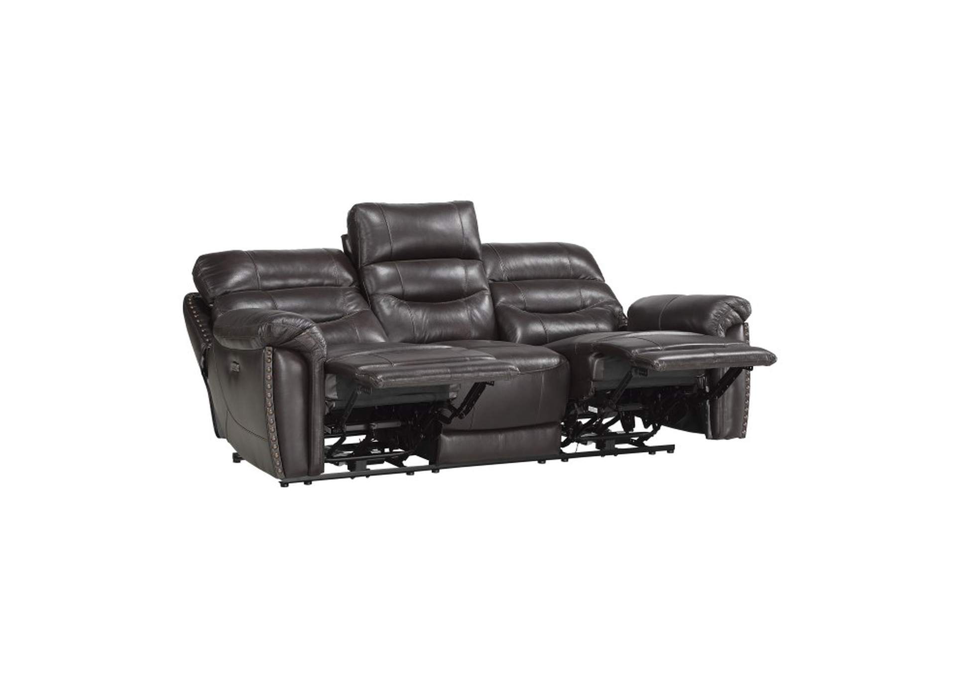 Lance Power Double Reclining Sofa with Power Headrests and USB Ports image 3